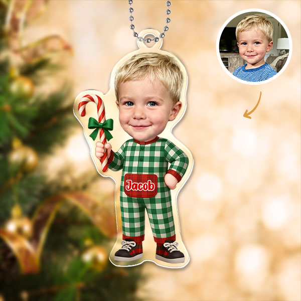 Custom Christmas Ornaments Personalized Christmas Ornaments With Photos Gifts For Lovers For Family-mekesllser-Mekesllser,Christmas,Home Decor,Christmas Ornament