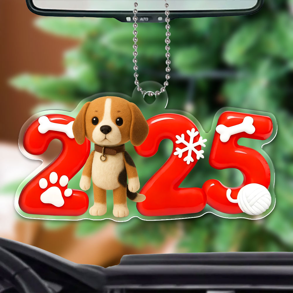 Custom 3d Effective Cristmas Ornament Custom Face & Name Decor Ornaments Gifts For Family For Christmas For Pets-mekesllser-Mekesllser,For Pet Lovers,Christmas,Home Decor,AI,Christmas Ornament
