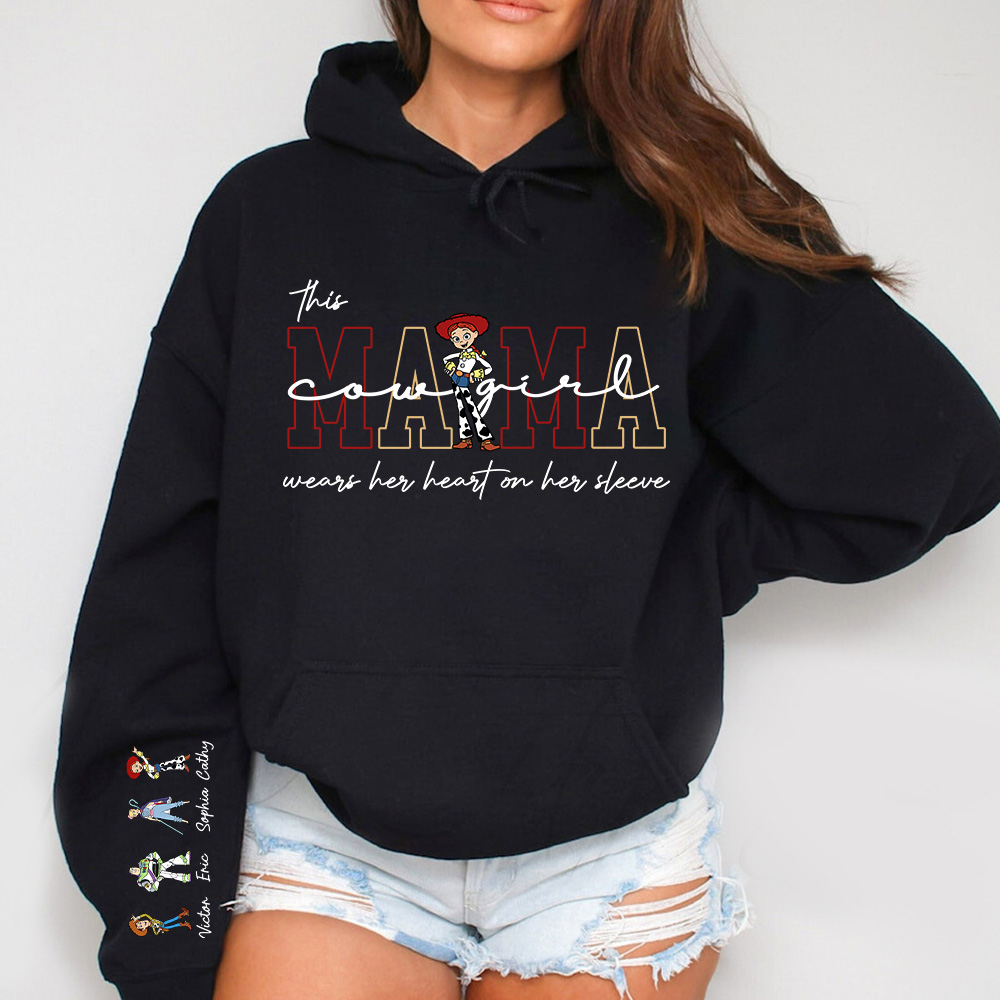 Custom MAMA Toy Story Crewneck/Hoodie, With Kids Names