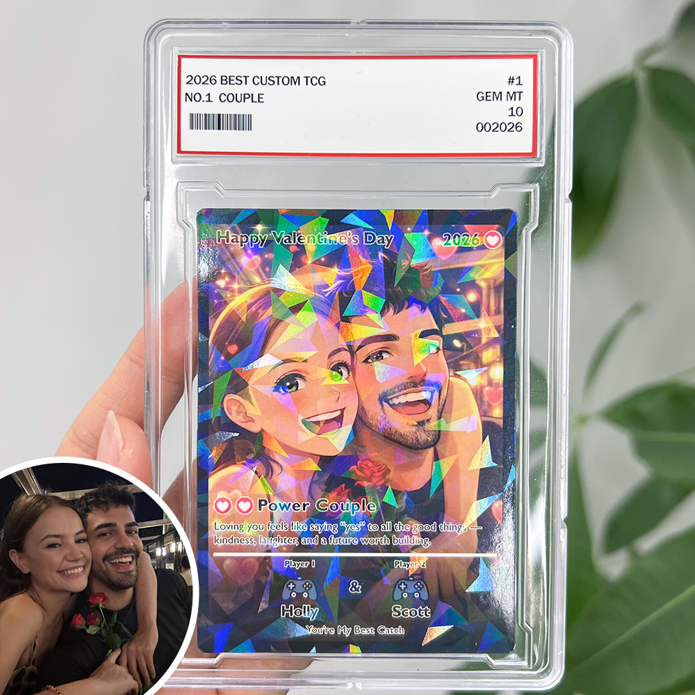 50% OFF🎮Personalized Couple Player Anime Art Classic Card Pokecard