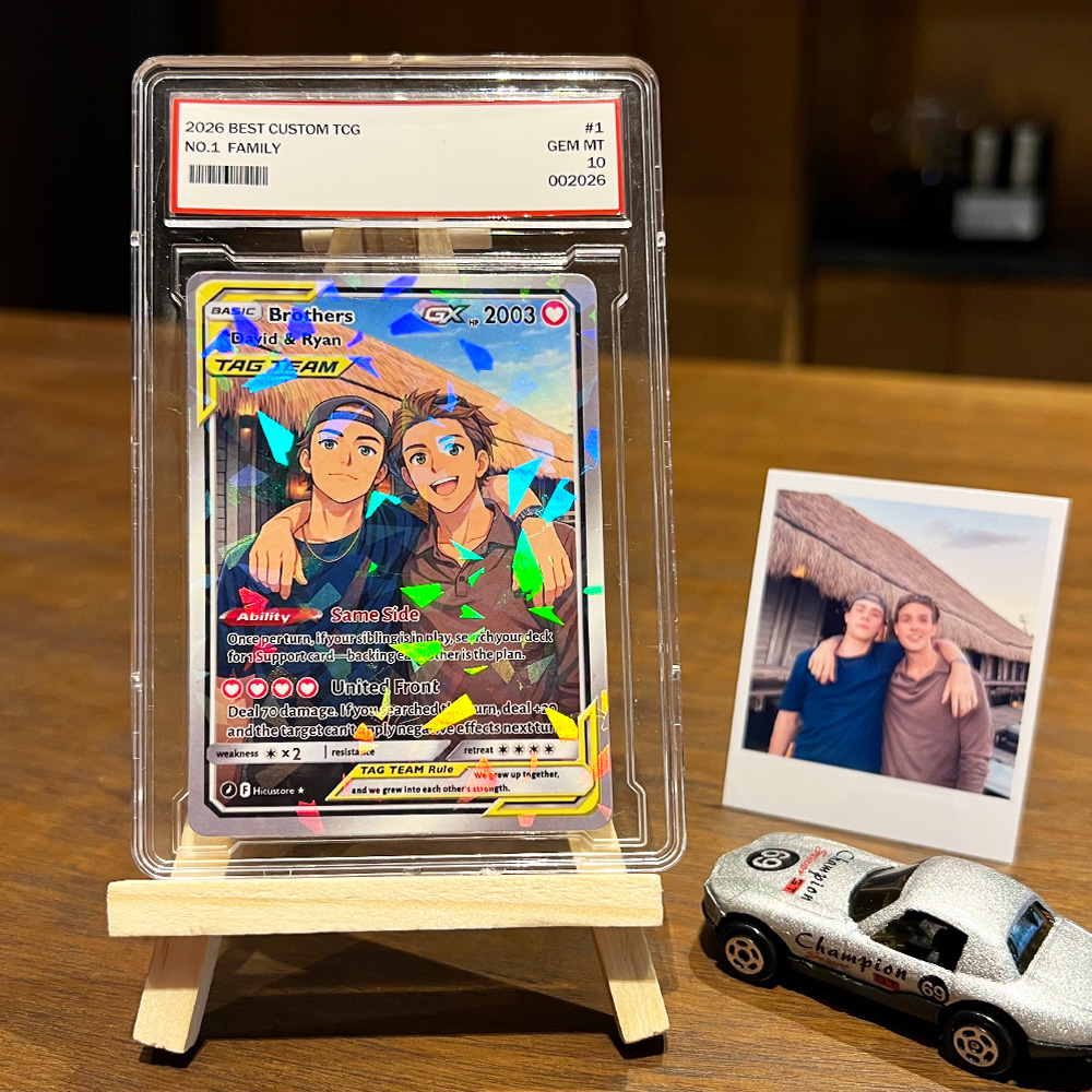 50% OFF💕Personalized Brothers & Sisters Anime Trading Card