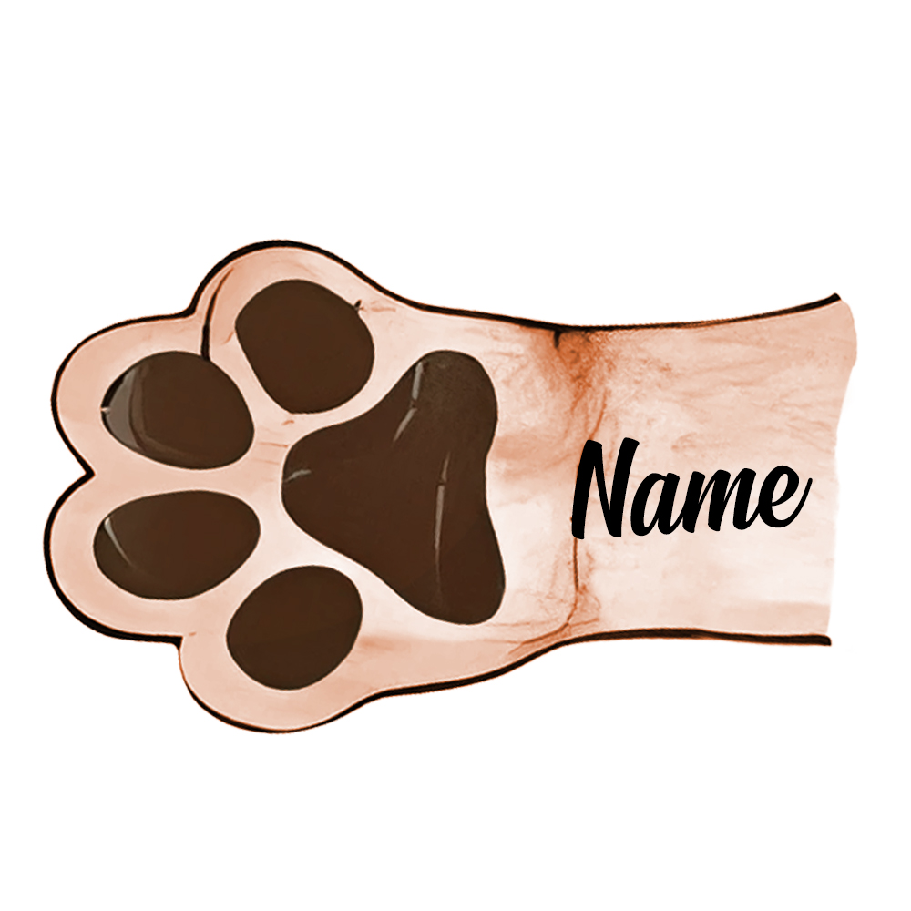 Add fist with pet paw