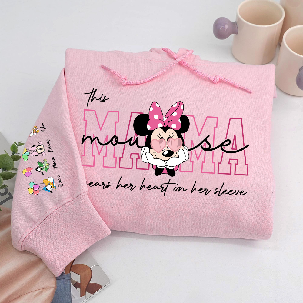 Custom MAMA Mouse Shirt/Crewneck/Hoodie, With Kids Names