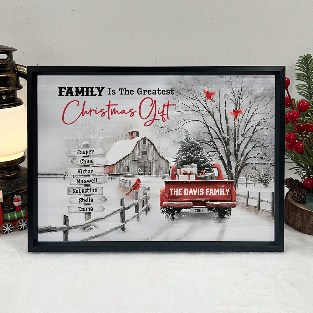 Custom All Roads Lead Home at Christmas Canvas🎄