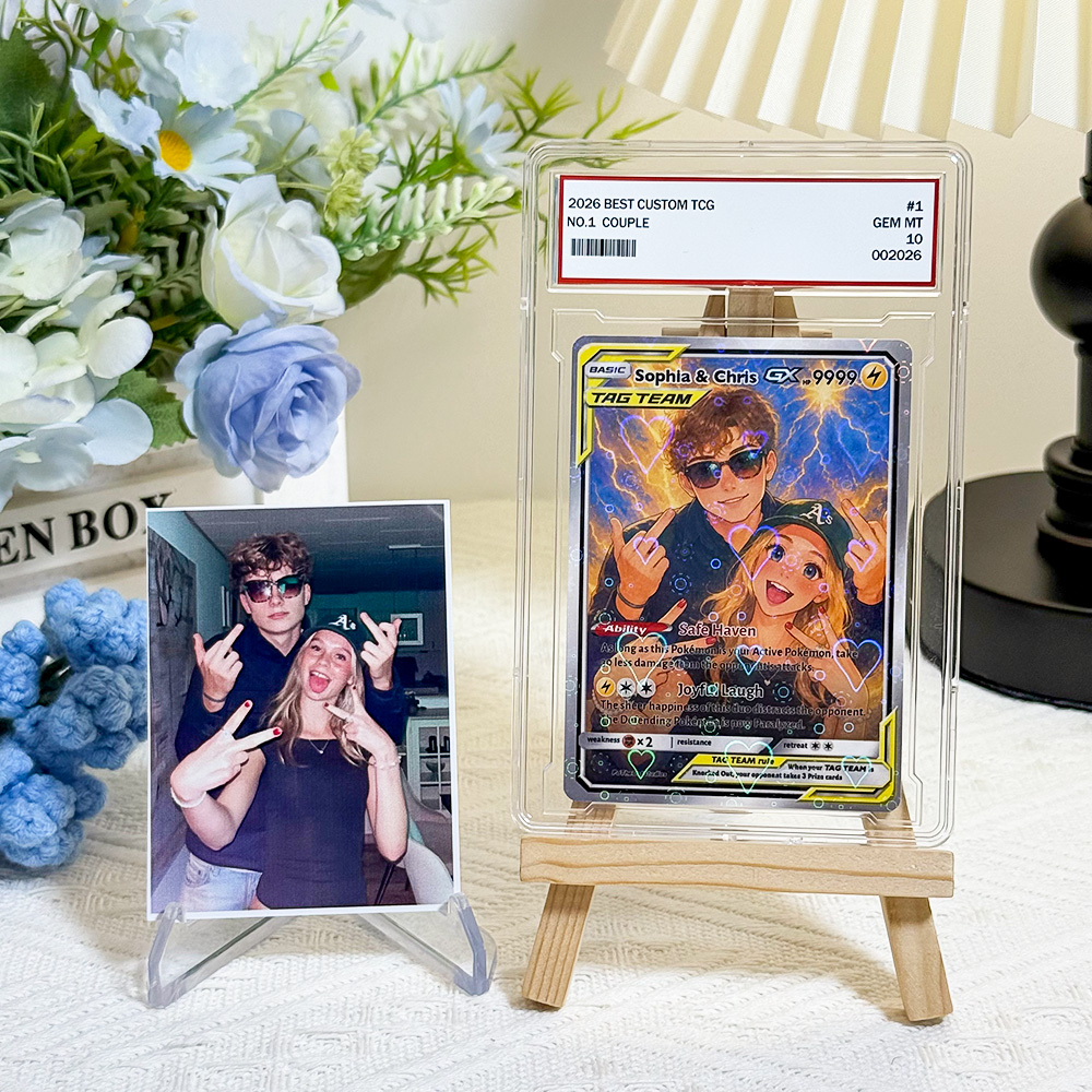 50% OFF🤩Personalized Couple Anime Art Trading Card
