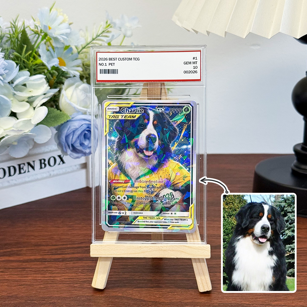 50%OFF🐶Custom Pet Photo Pokecard, 2026 World Cup Soccer Anime Card