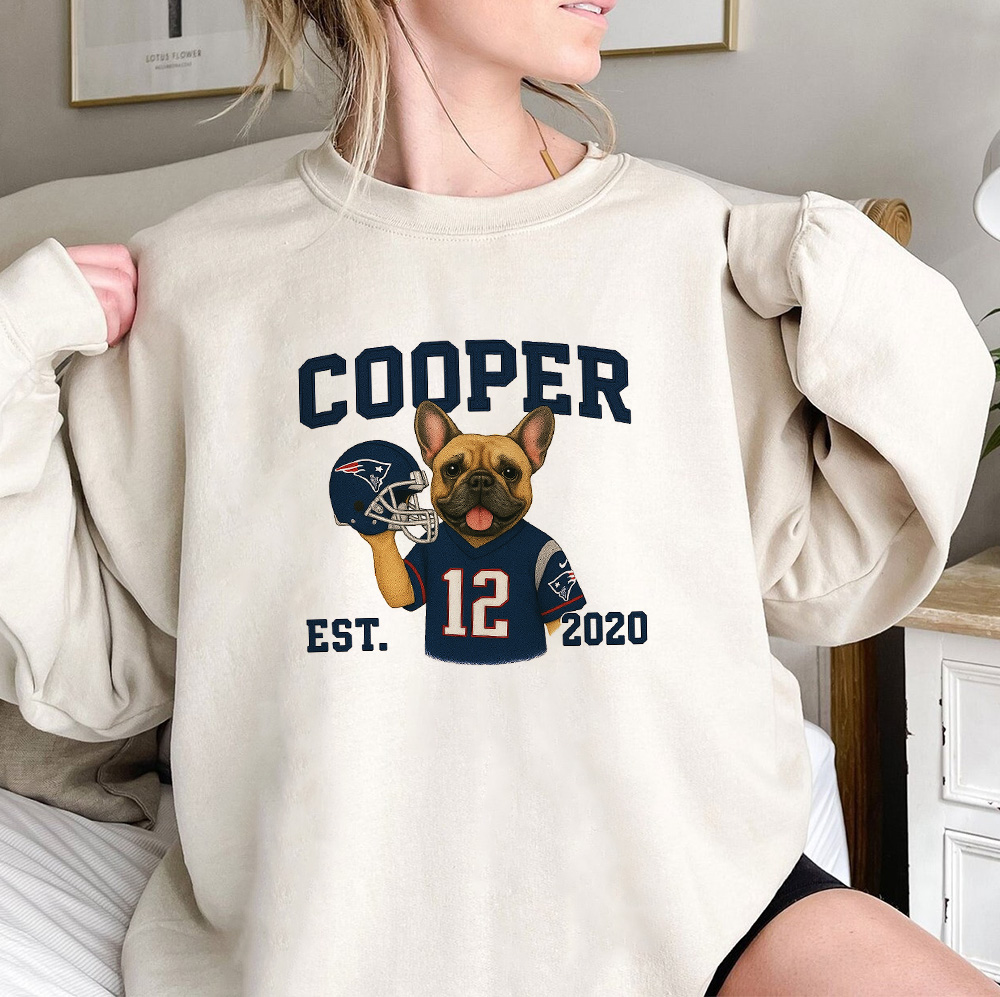 Custom Pet American Football Embroidered Hoodie/Sweatshirt🏈