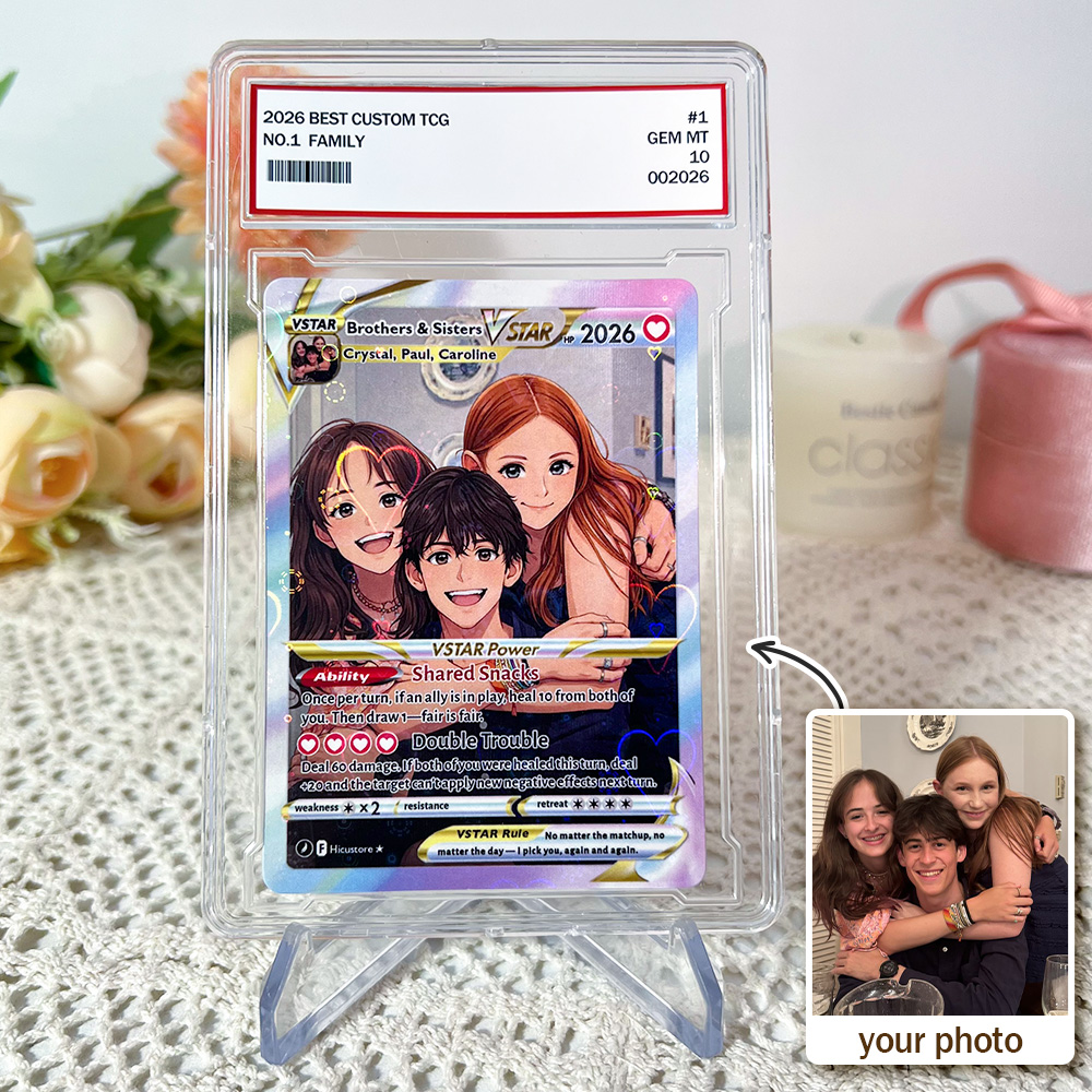 50% OFF💕Personalized Brothers & Sisters Anime Trading Card