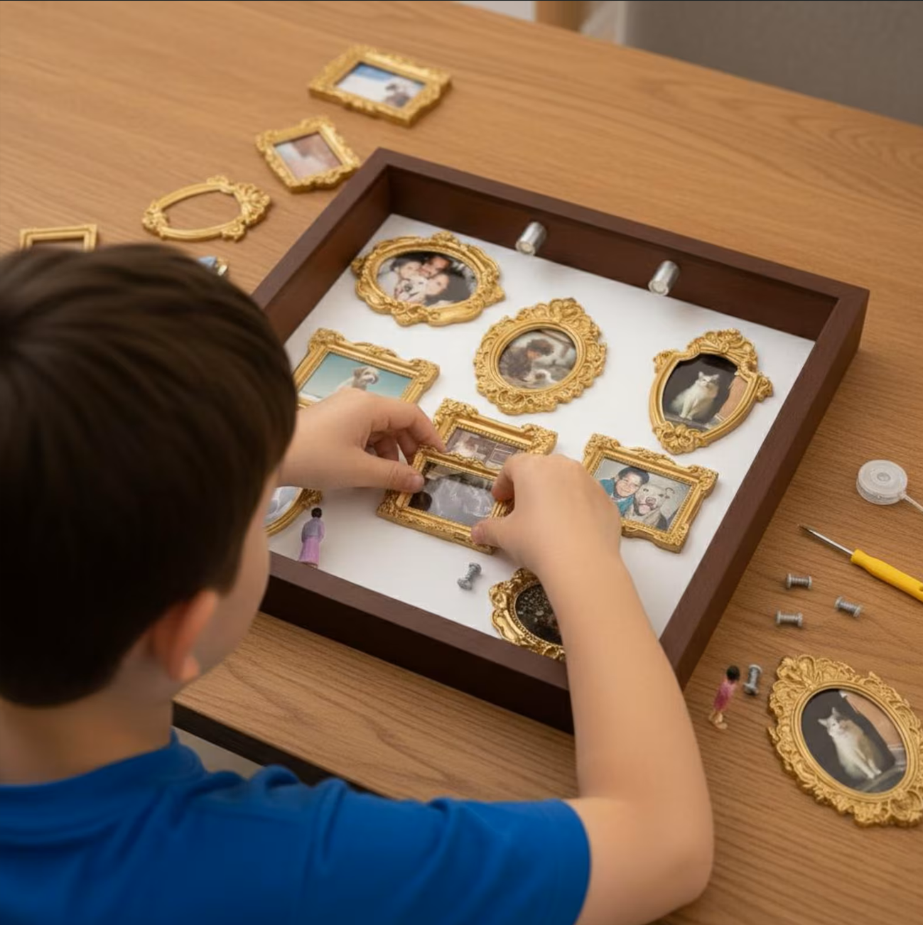 Custom Mini Museum of Pet Shadow Box Meaningful Gift