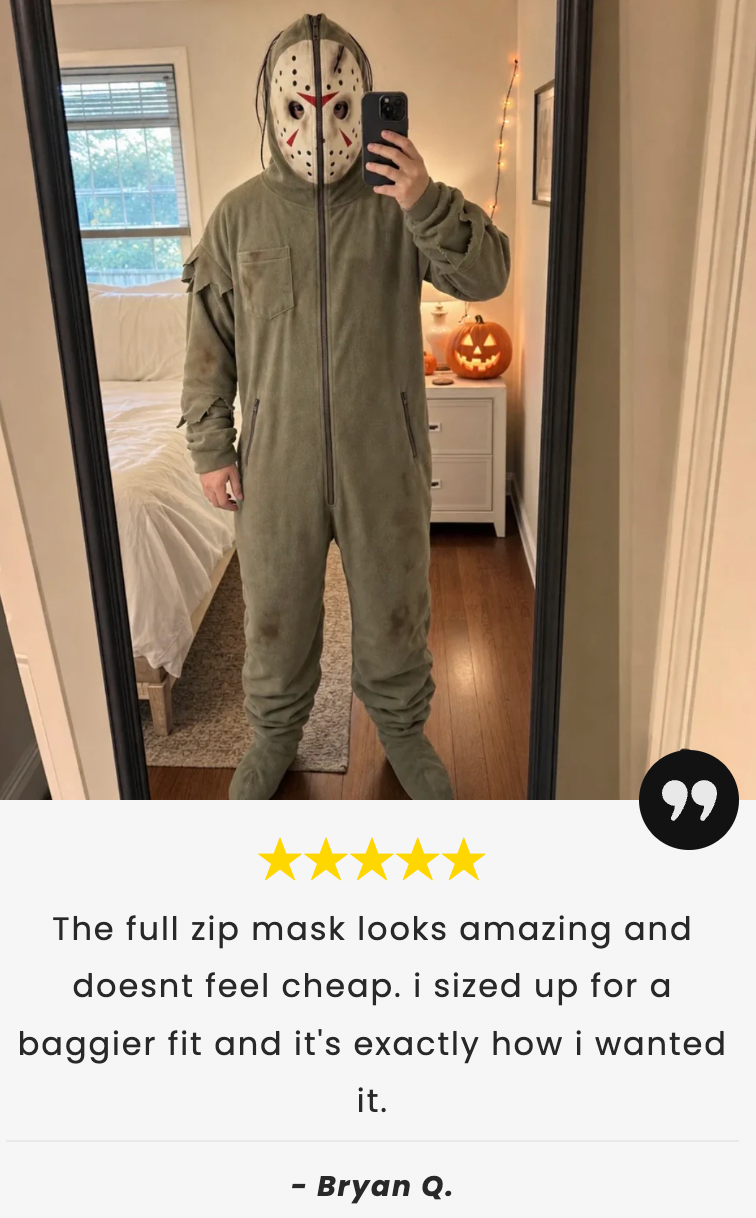 Horror Onesie Halloween 4 Styles