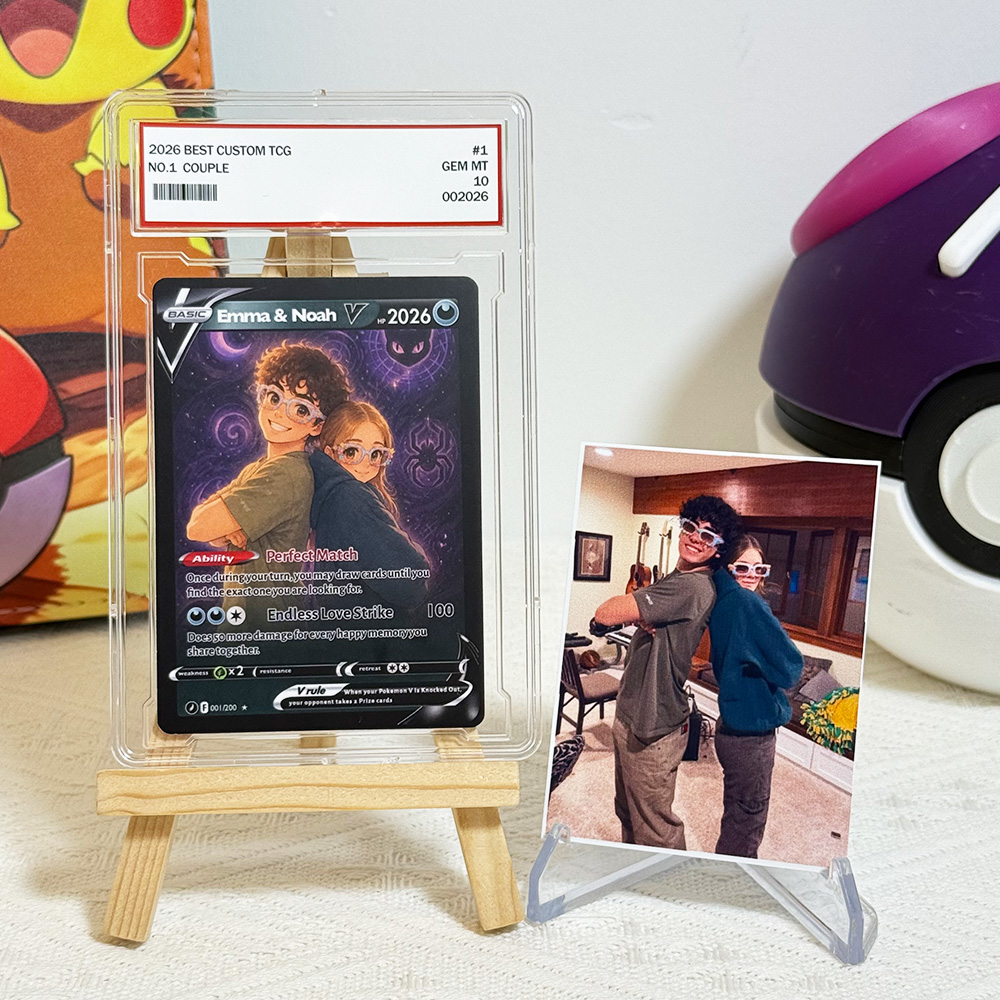 50% OFF🤩Personalized Couple Anime Art Trading Card
