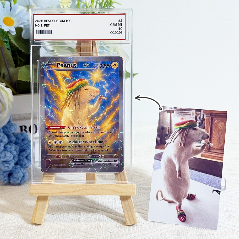 50% OFF🤩Personalized Pet Anime Art Trading Card