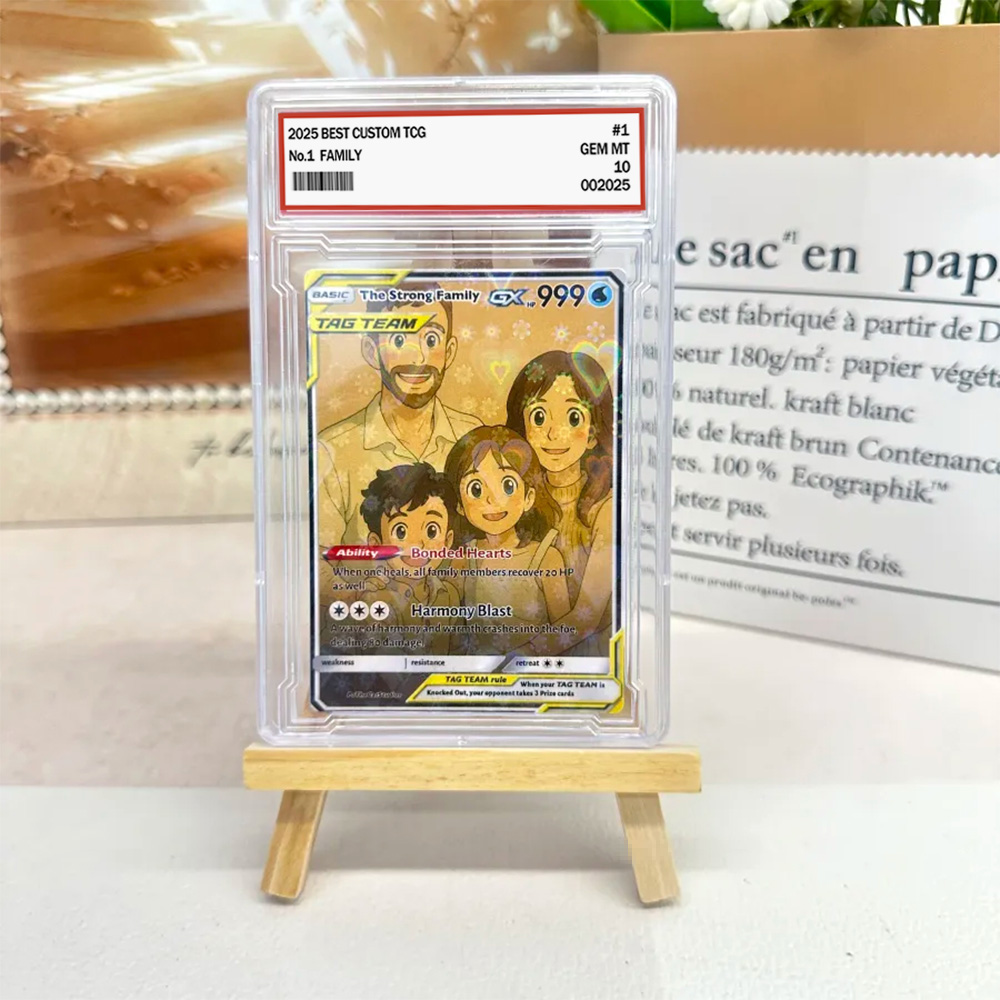 50% OFF🤩Personalized Famliy Anime Art Trading Card