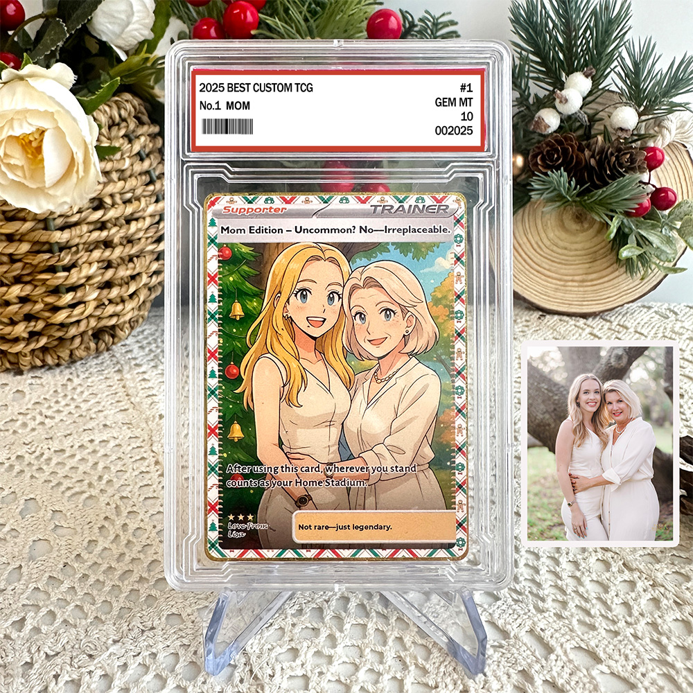 50% OFF🤩Personalized Mom Anime Supporter Trainer Card