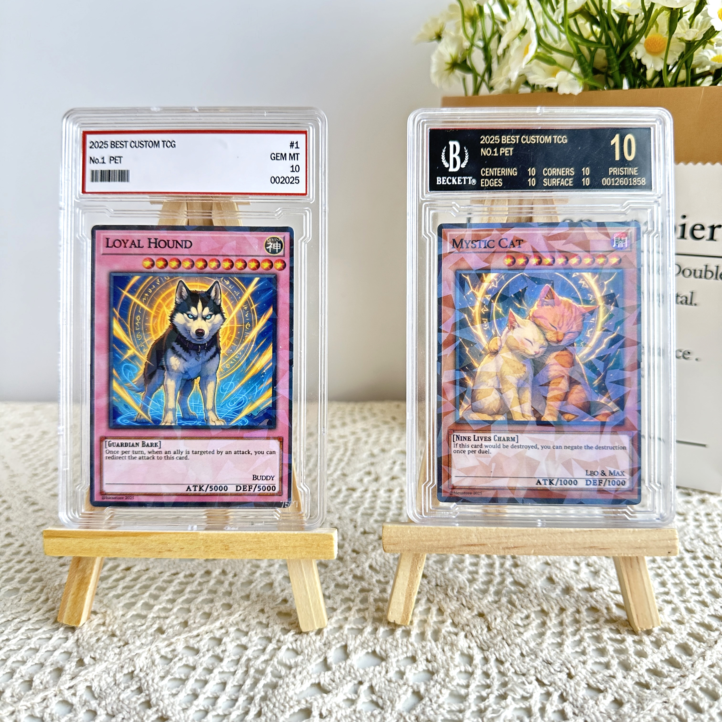 Custom Anime Pet YGO TCG