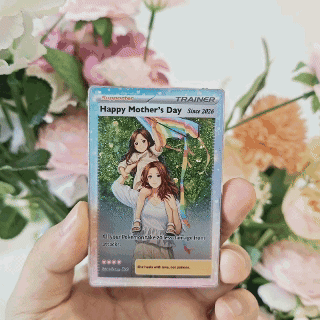 50%OFF🔥Best Mom Ever Flowing Glitter Trainer Card – Heartfelt Mother’s Day Gift for Mom