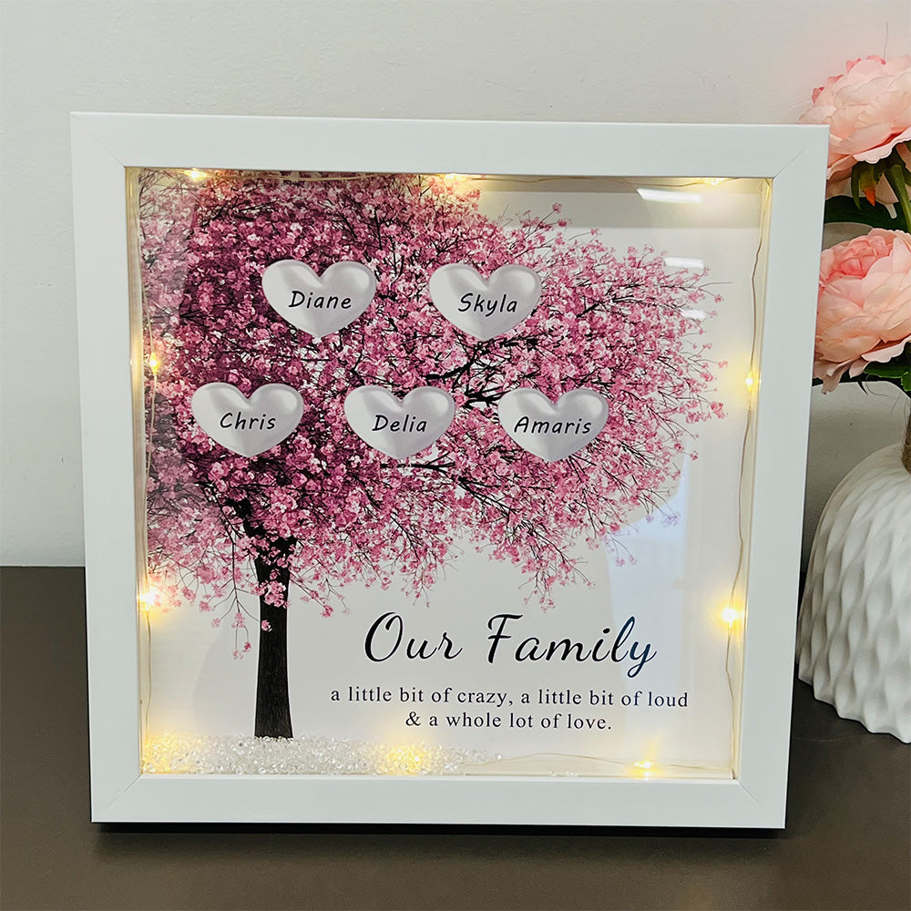 50% OFF⭐️Custom Family/Mom/Grandma Tree Heart Frame For Mother's Day