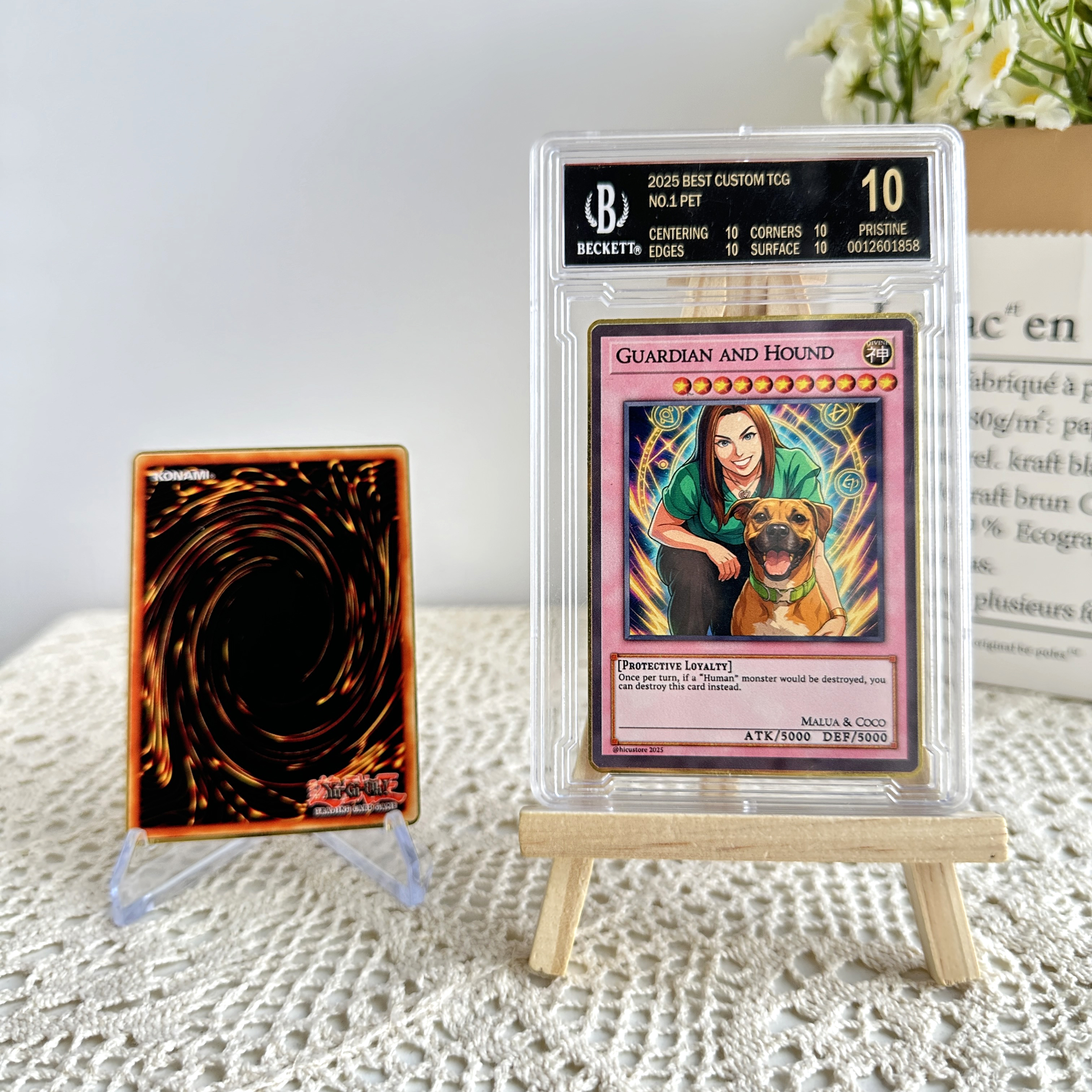 Custom Anime Pet YGO TCG