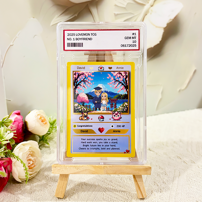 50% OFF💕Personalized Pixel Art Themed Card