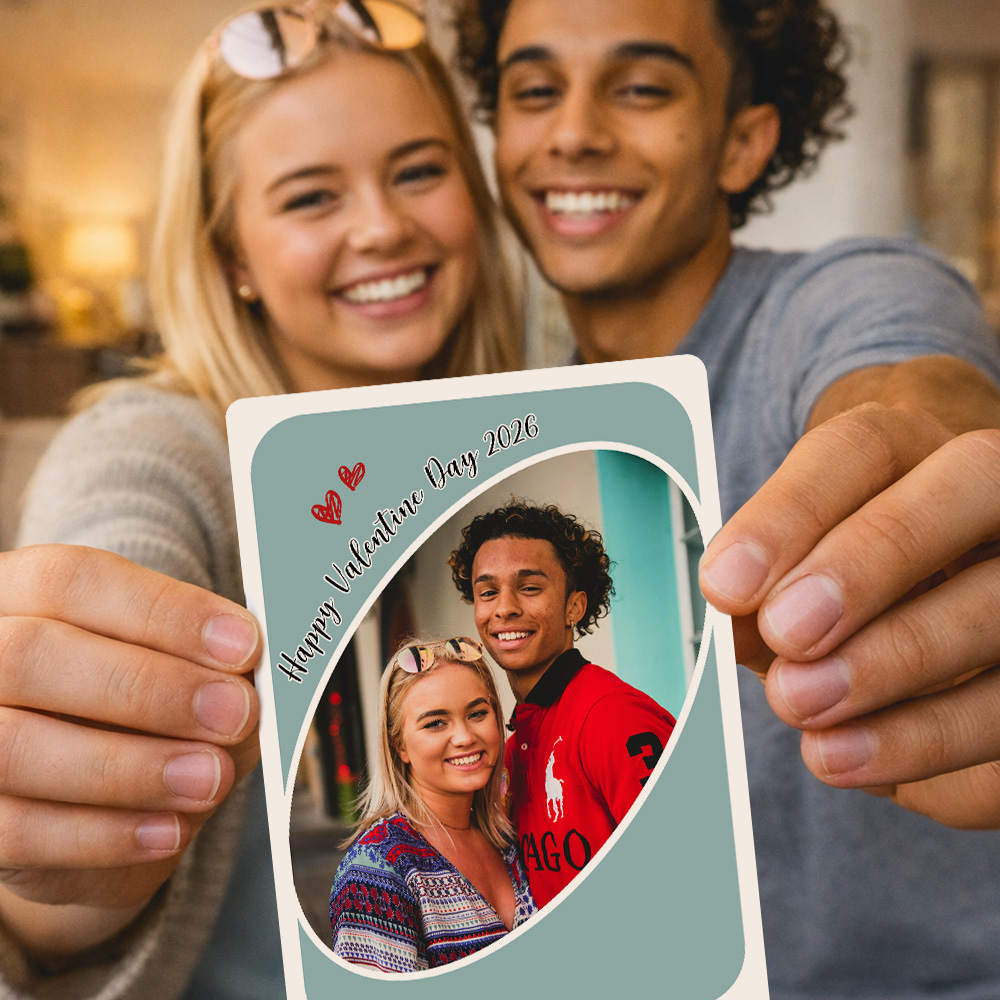 50% OFF💕Personalized Couple Animeu Uno Card, Love You More Reverse Card