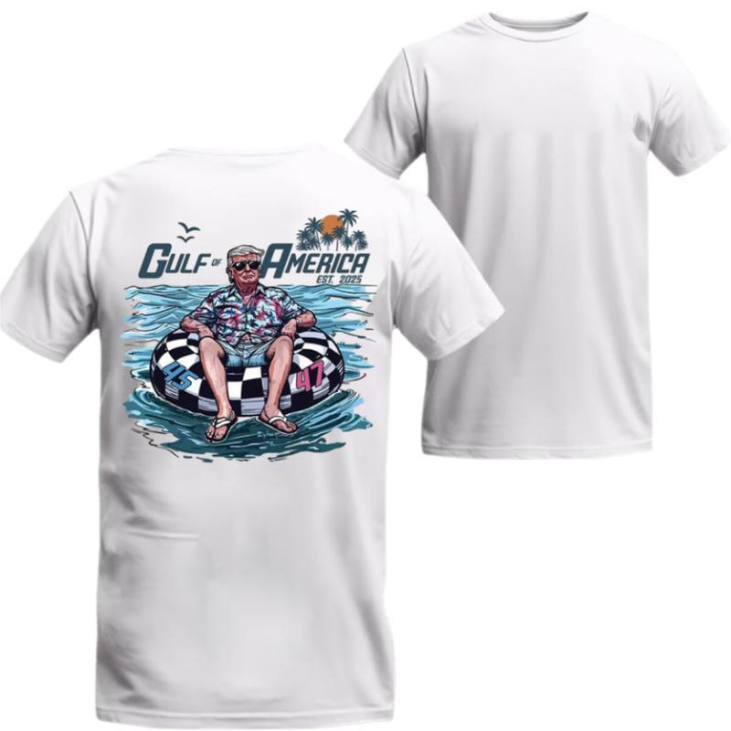 2025 USA Retro Style Summer Beach Vacation Shirt