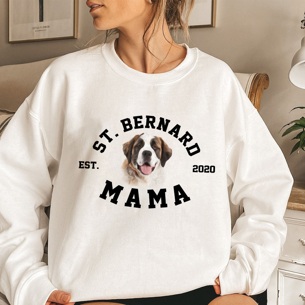 50%off⭐️Custom Dog Mama Crewneck/Hoodie