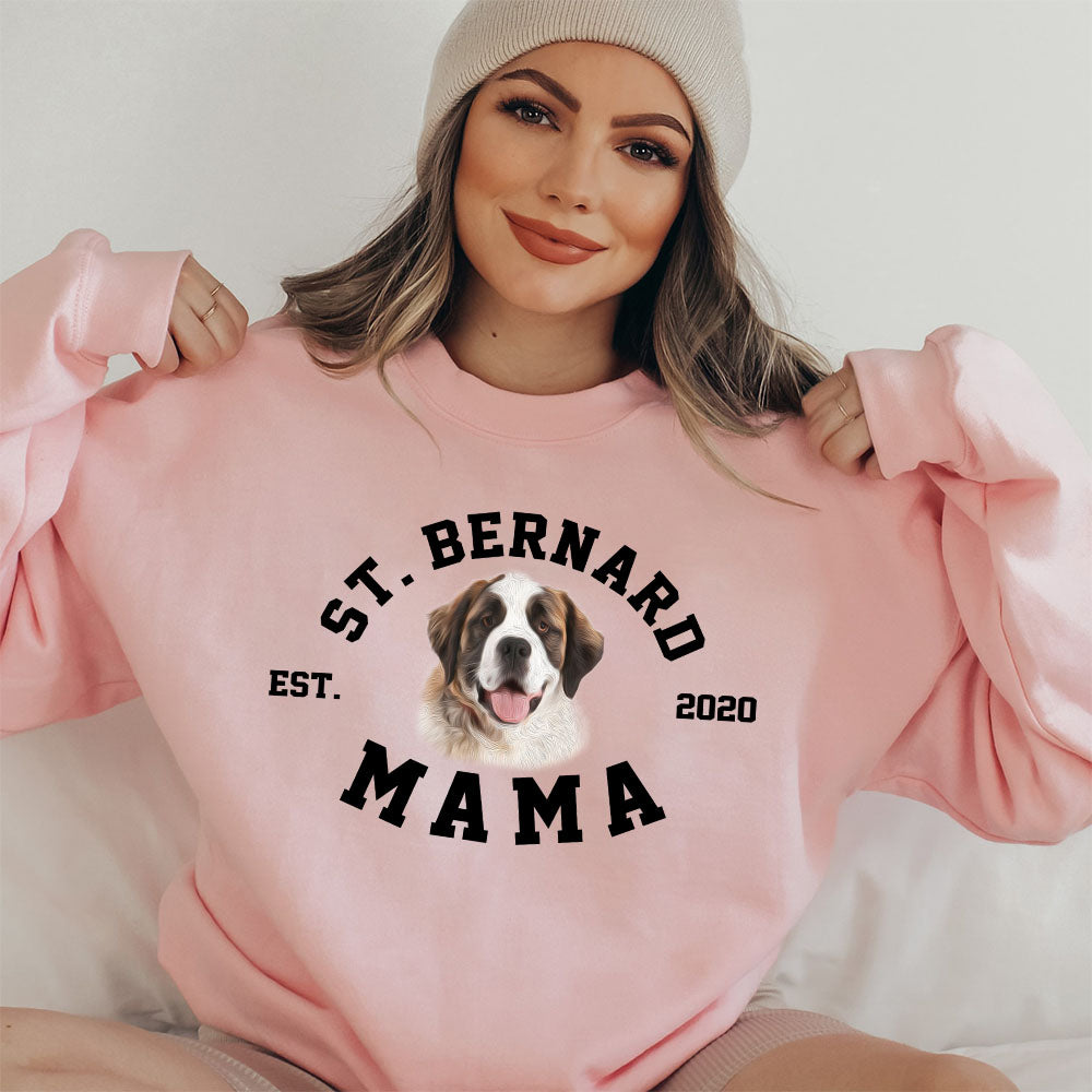 50%off⭐️Custom Dog Mama Crewneck/Hoodie