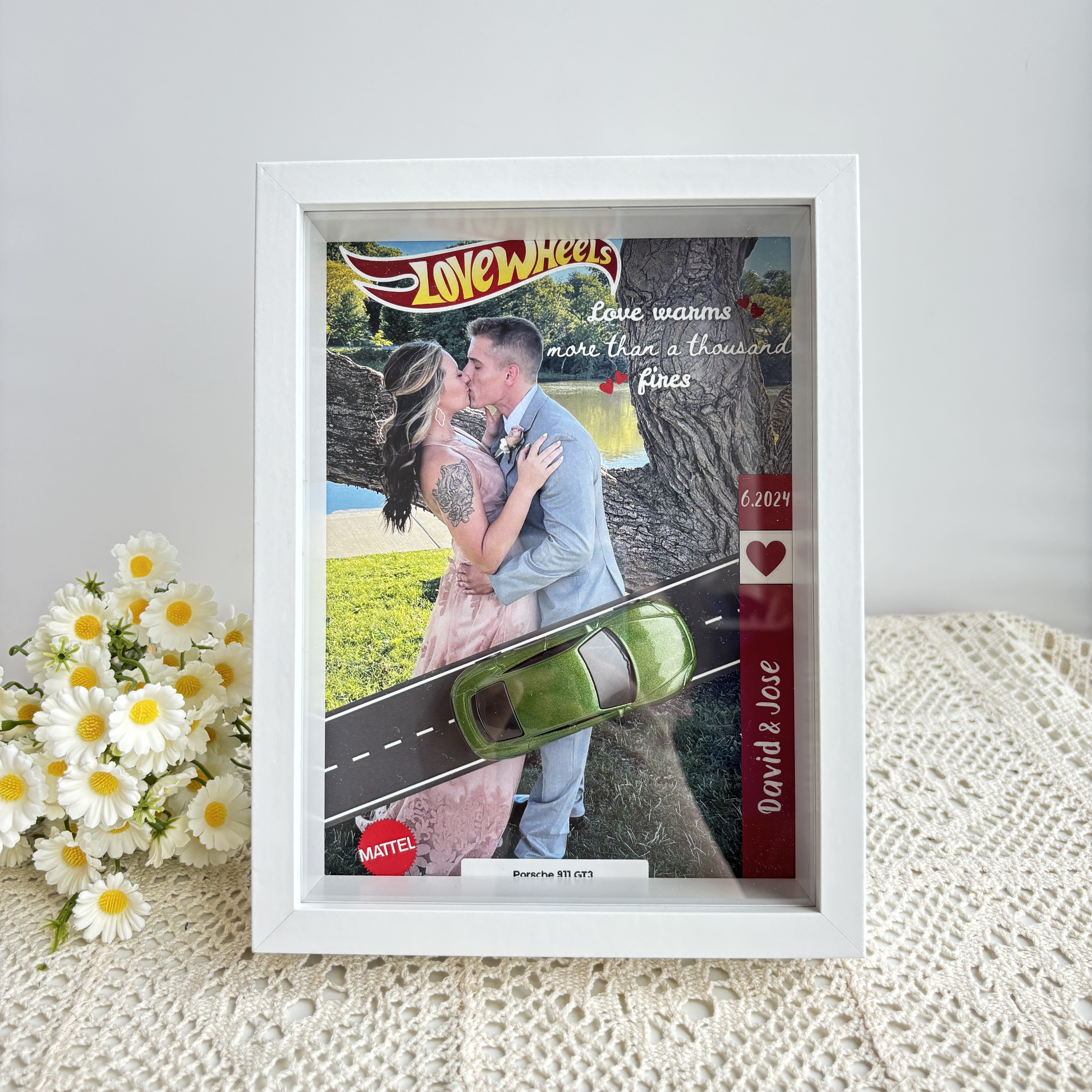 Custom Car Display Frame with Photo