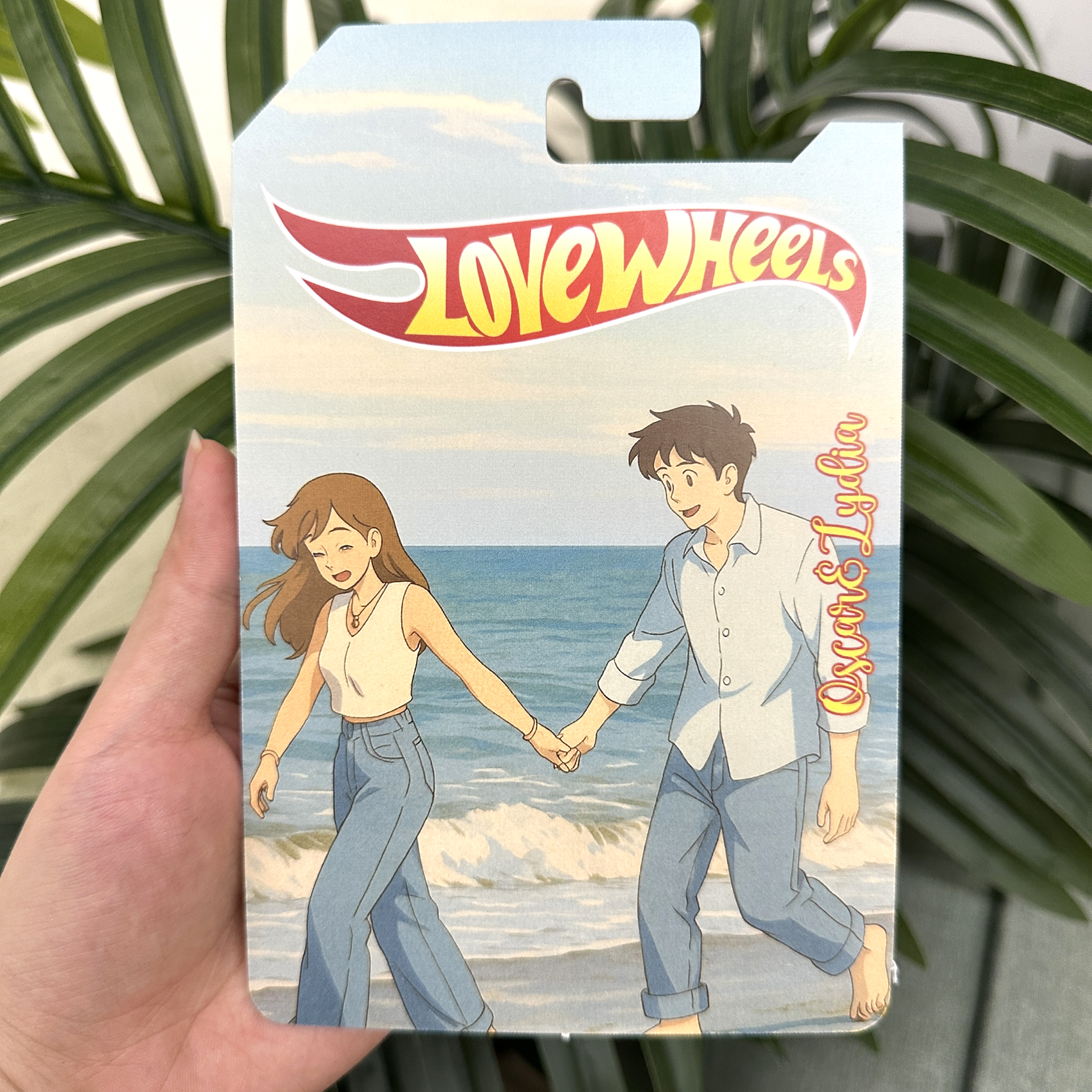 Custom Cartoon Style Toy Car Packaging for Dad or Love