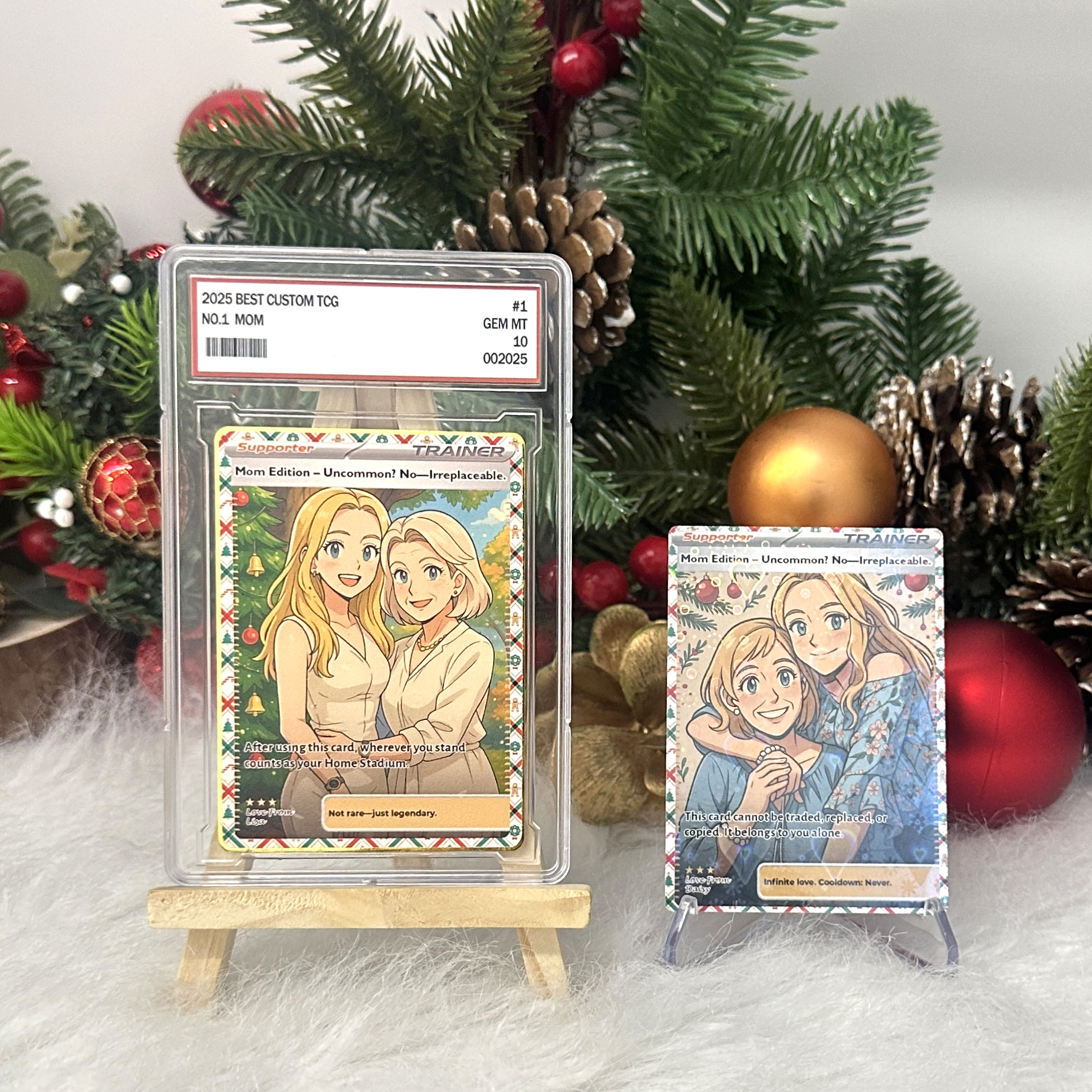 50% OFF🤩Personalized Mom Anime Supporter Trainer Card