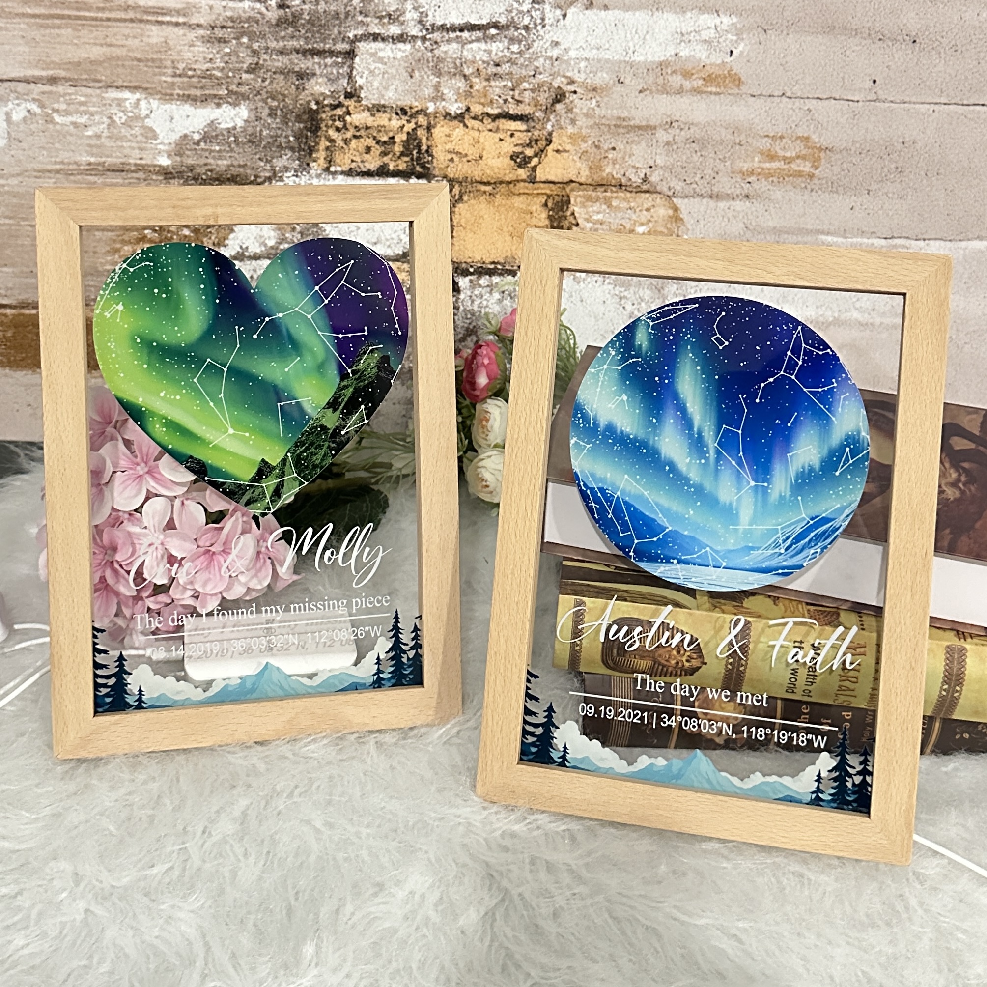 Custom Constellation Star Map Night Light