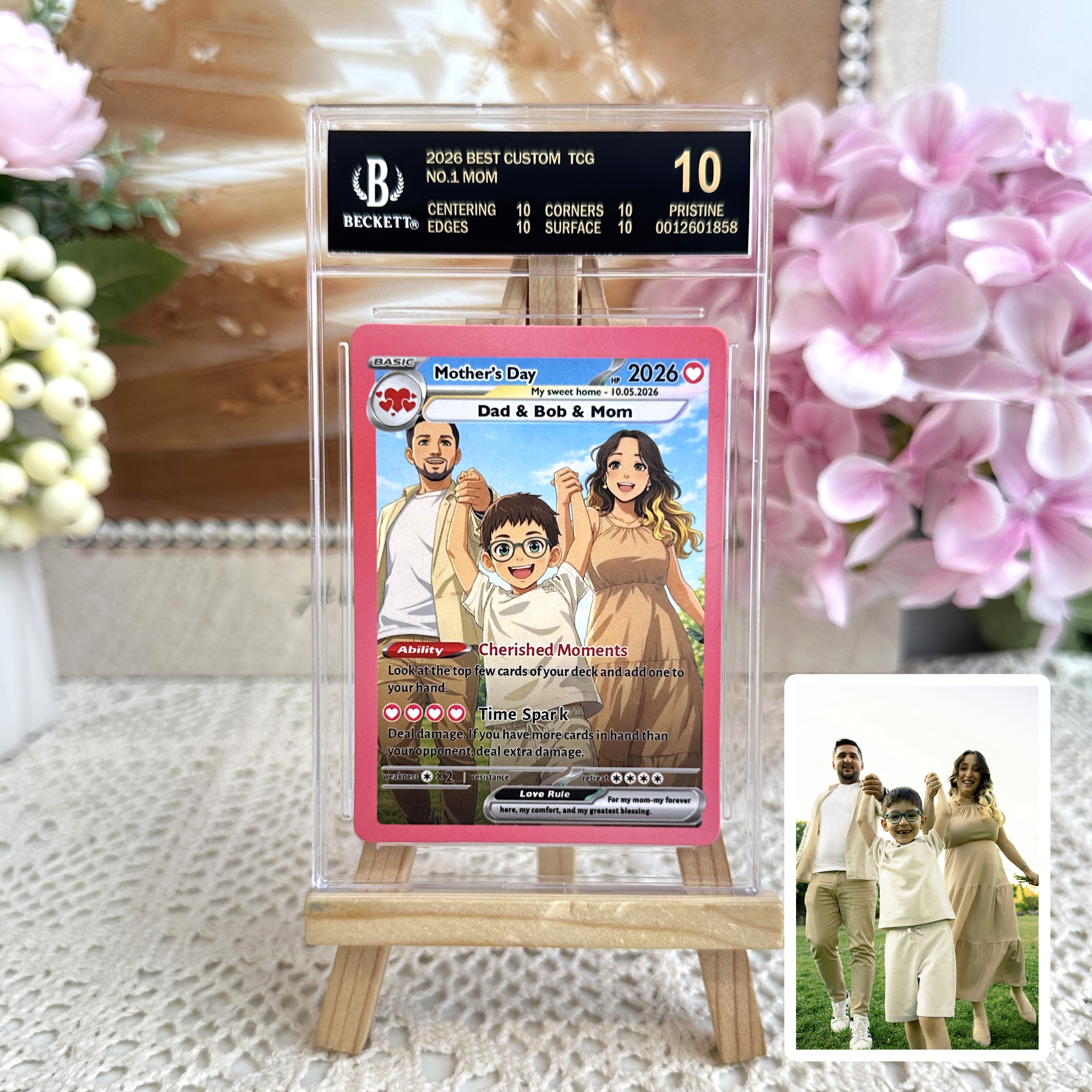 Custom Mother's Day Limited Edition Poke Cards