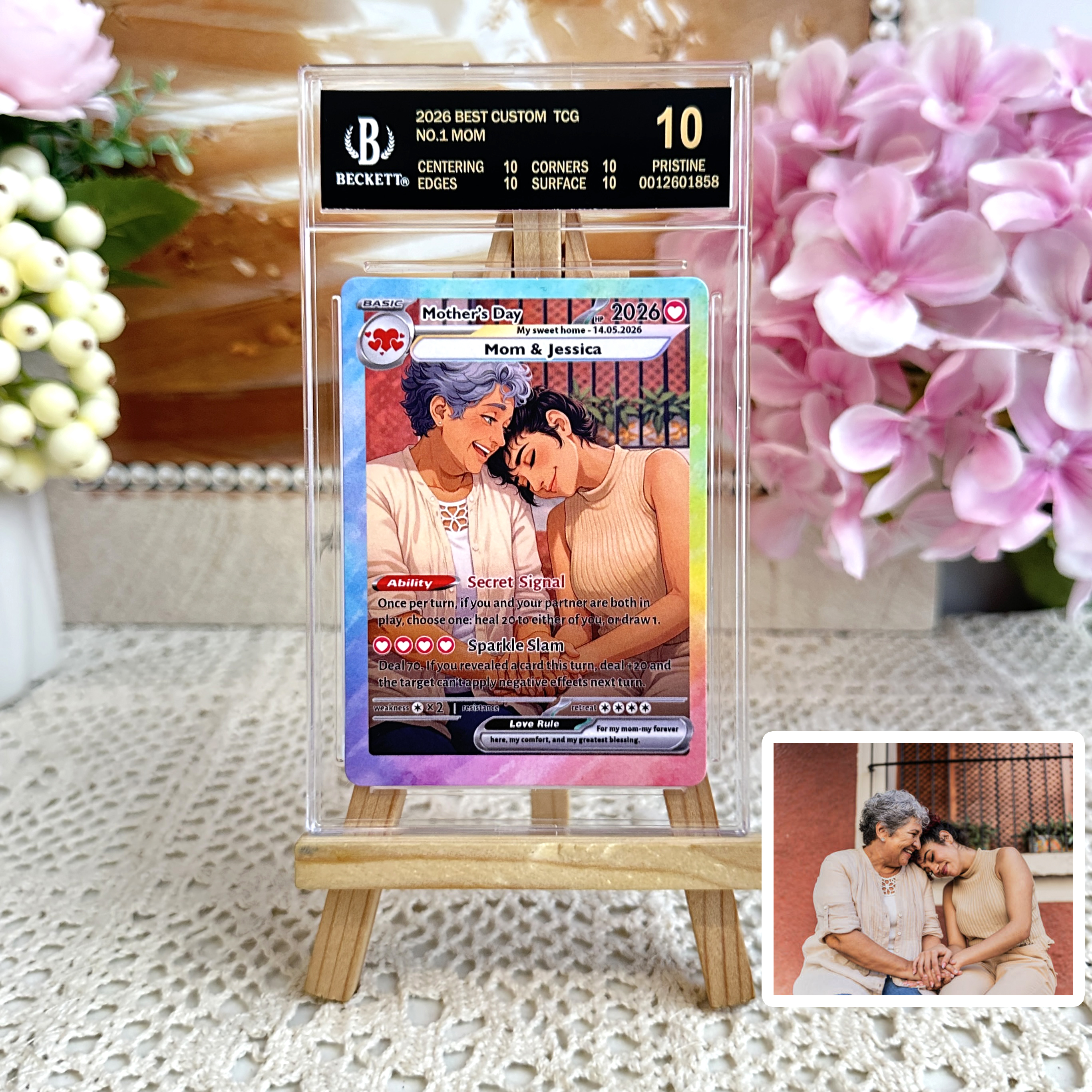 Custom Mother's Day Limited Edition Poke Cards