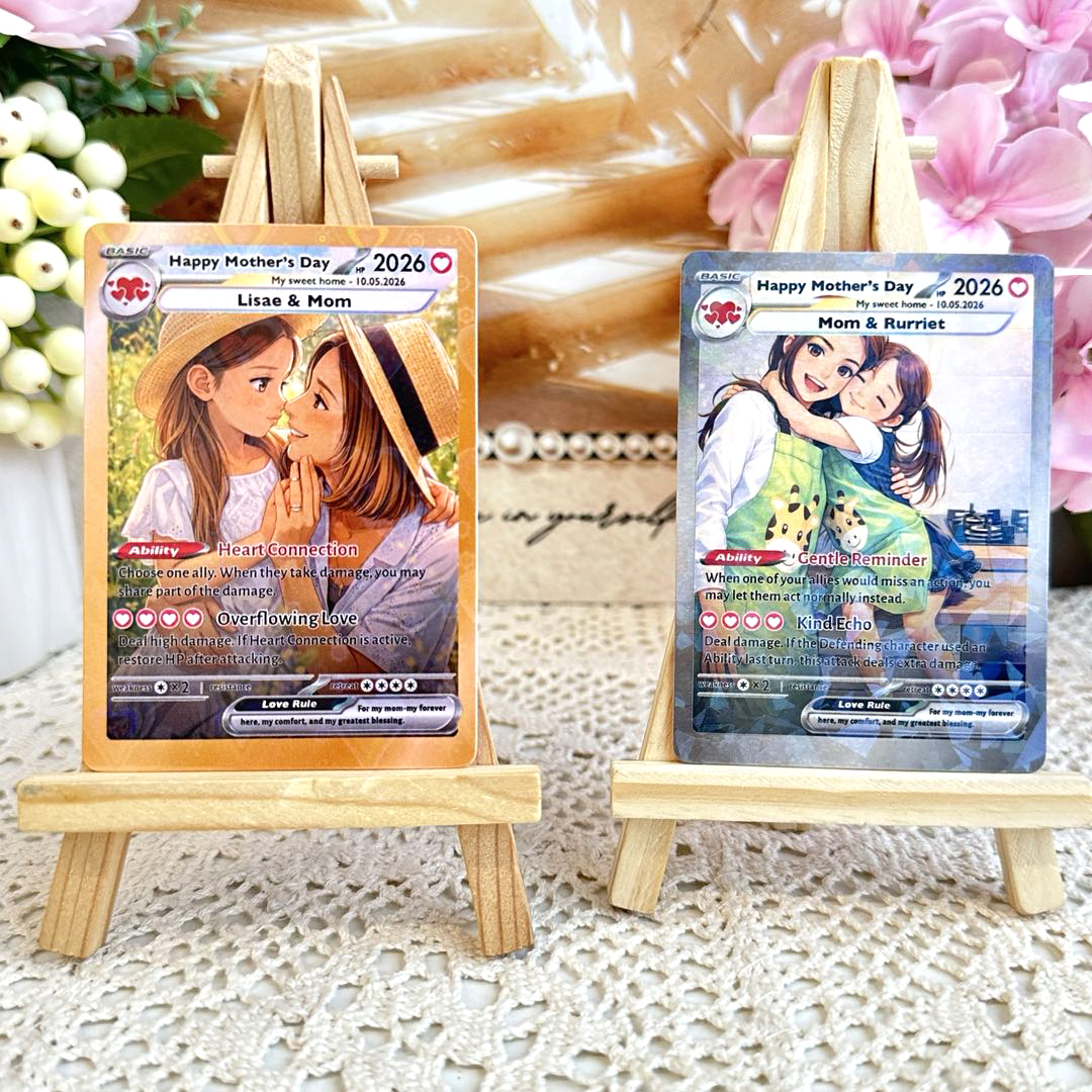 Custom Mother's Day Limited Edition Poke Cards