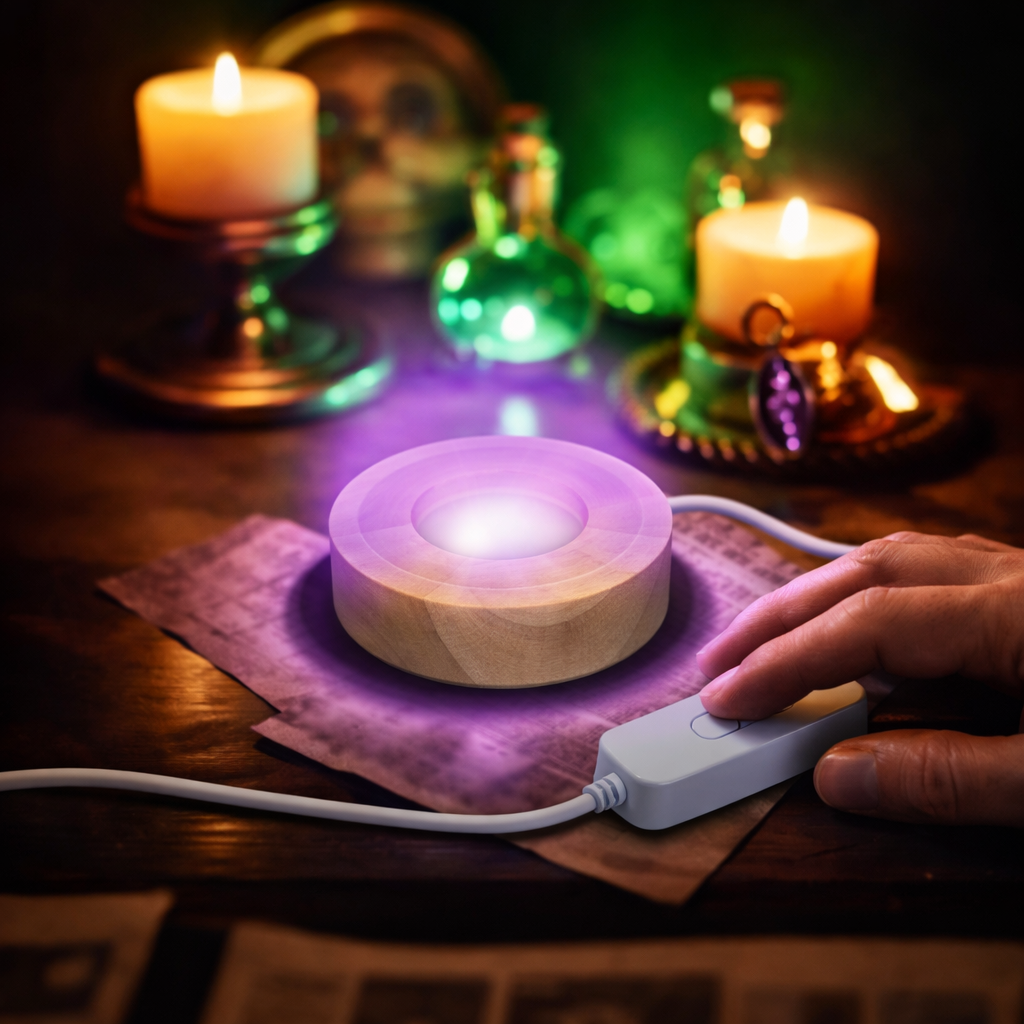 👩❤️👧Holding Mommy's Hand and I Love You - Child's Name Lamp, Crystal 3D Ball Lamp