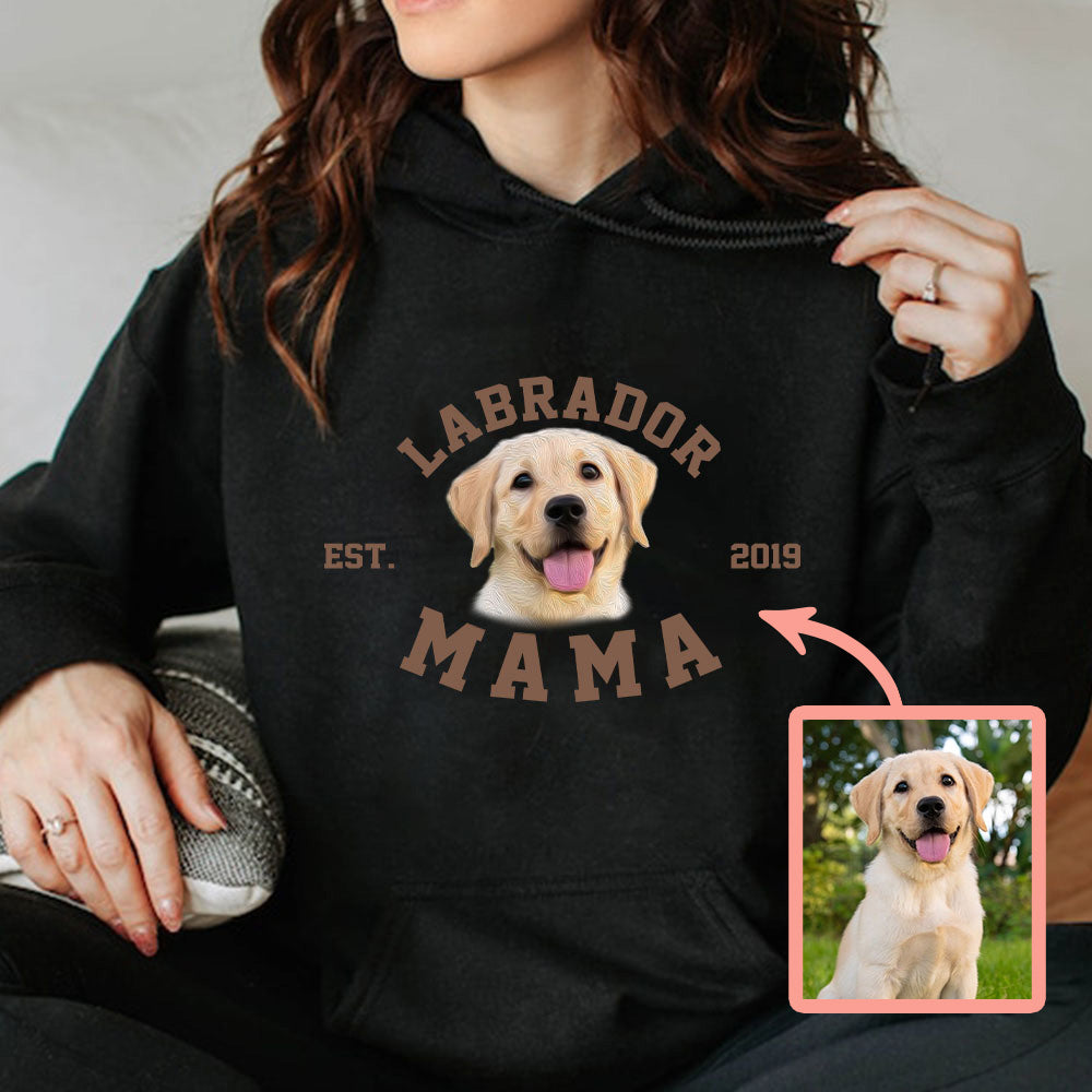 50%off⭐️Custom Dog Mama Crewneck/Hoodie