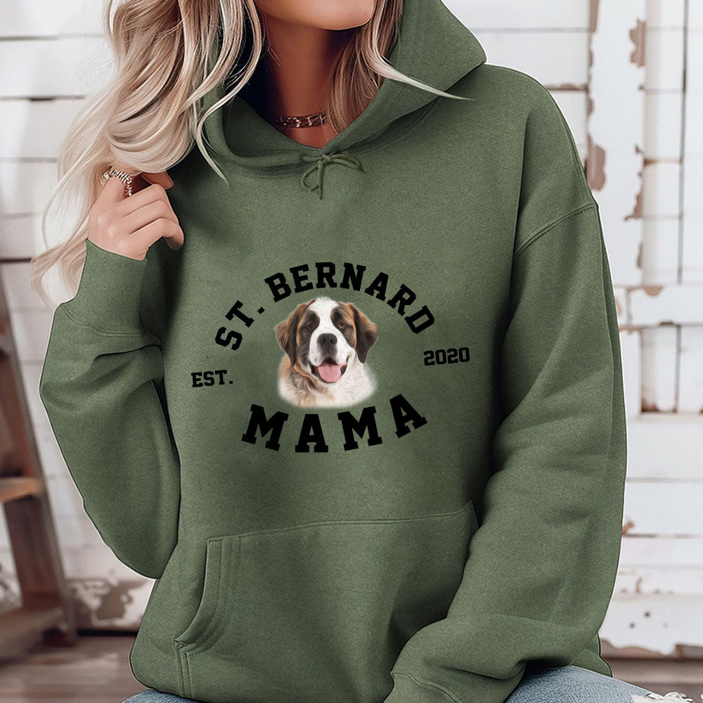 50%off⭐️Custom Dog Mama Crewneck/Hoodie