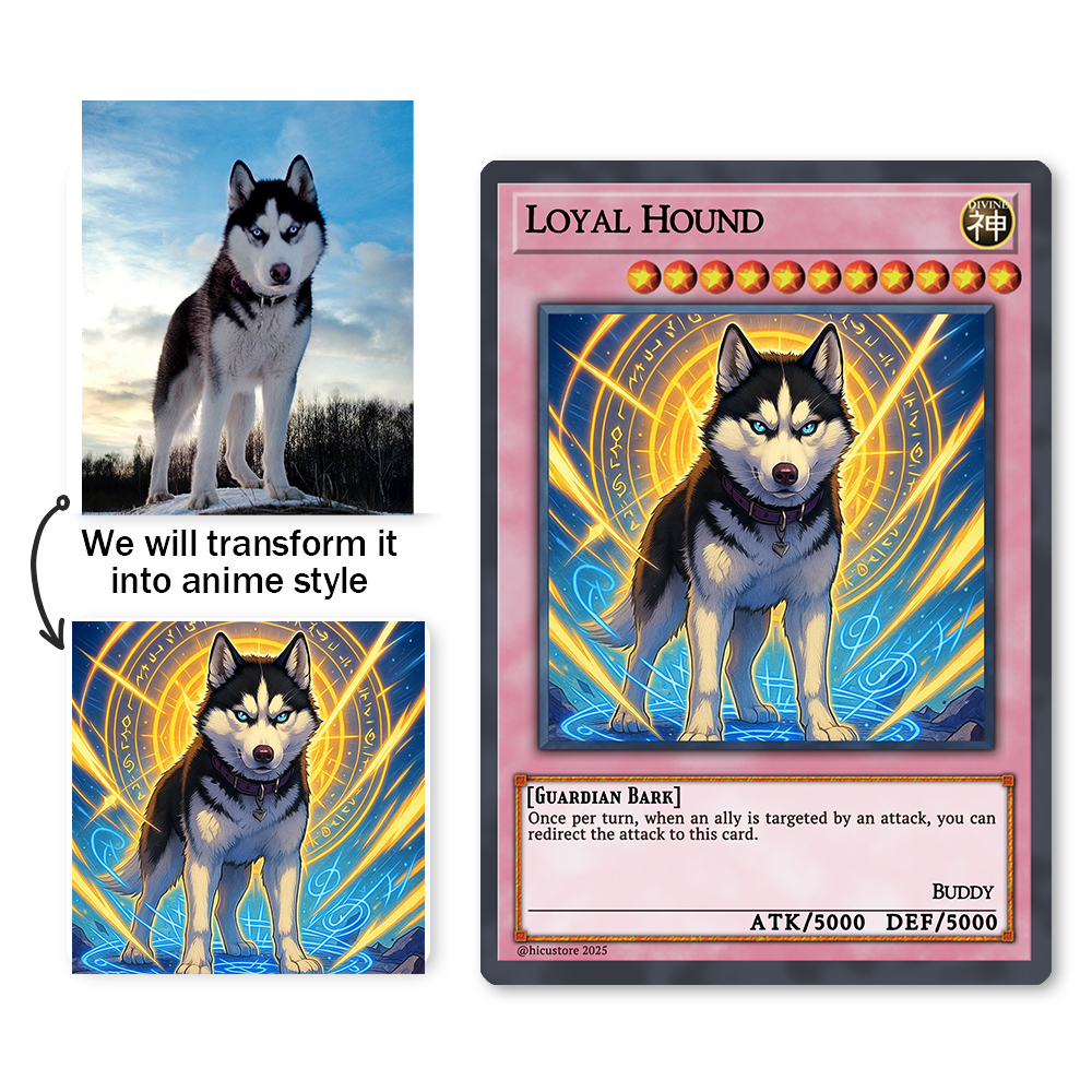Custom Anime Pet YGO TCG