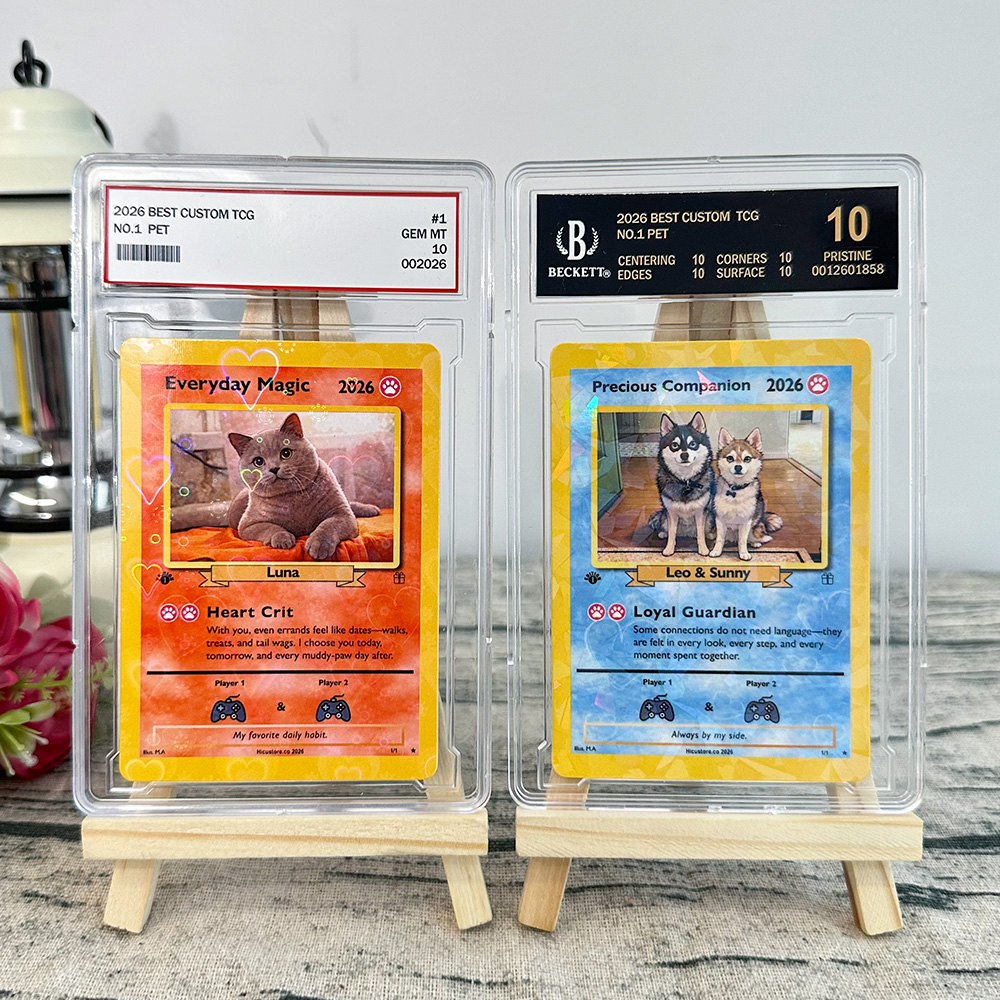 50% OFF🐾Personalized Pet Anime Art Player Card 