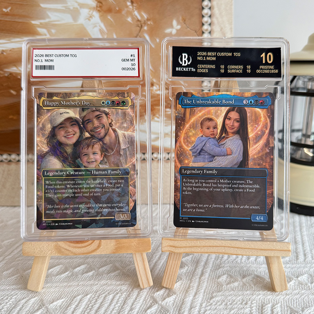 Custom Anime Mom MTG Magic TCG Card, Family Anime Card