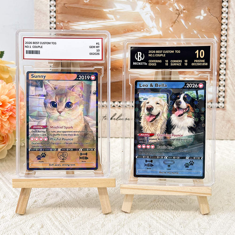 50% OFF🐾Personalized Pet Anime Trainer icon Card