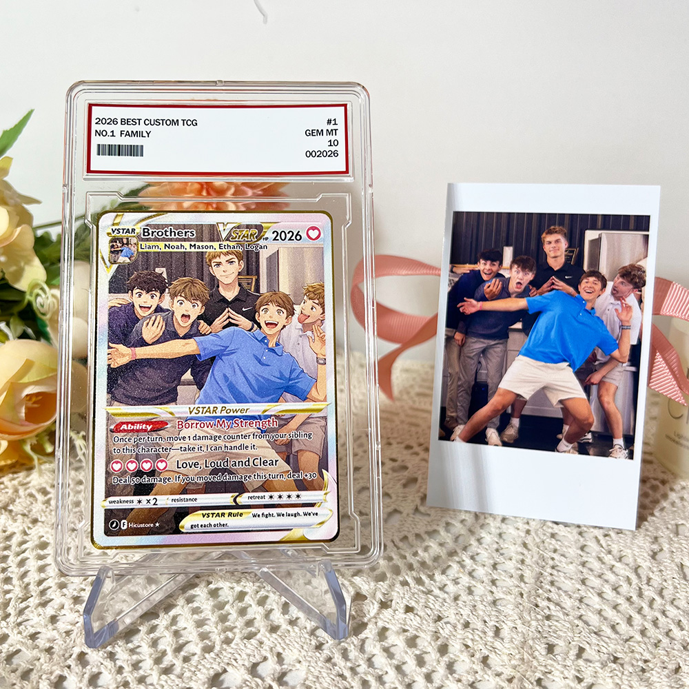 50% OFF💕Personalized Brothers & Sisters Anime Trading Card