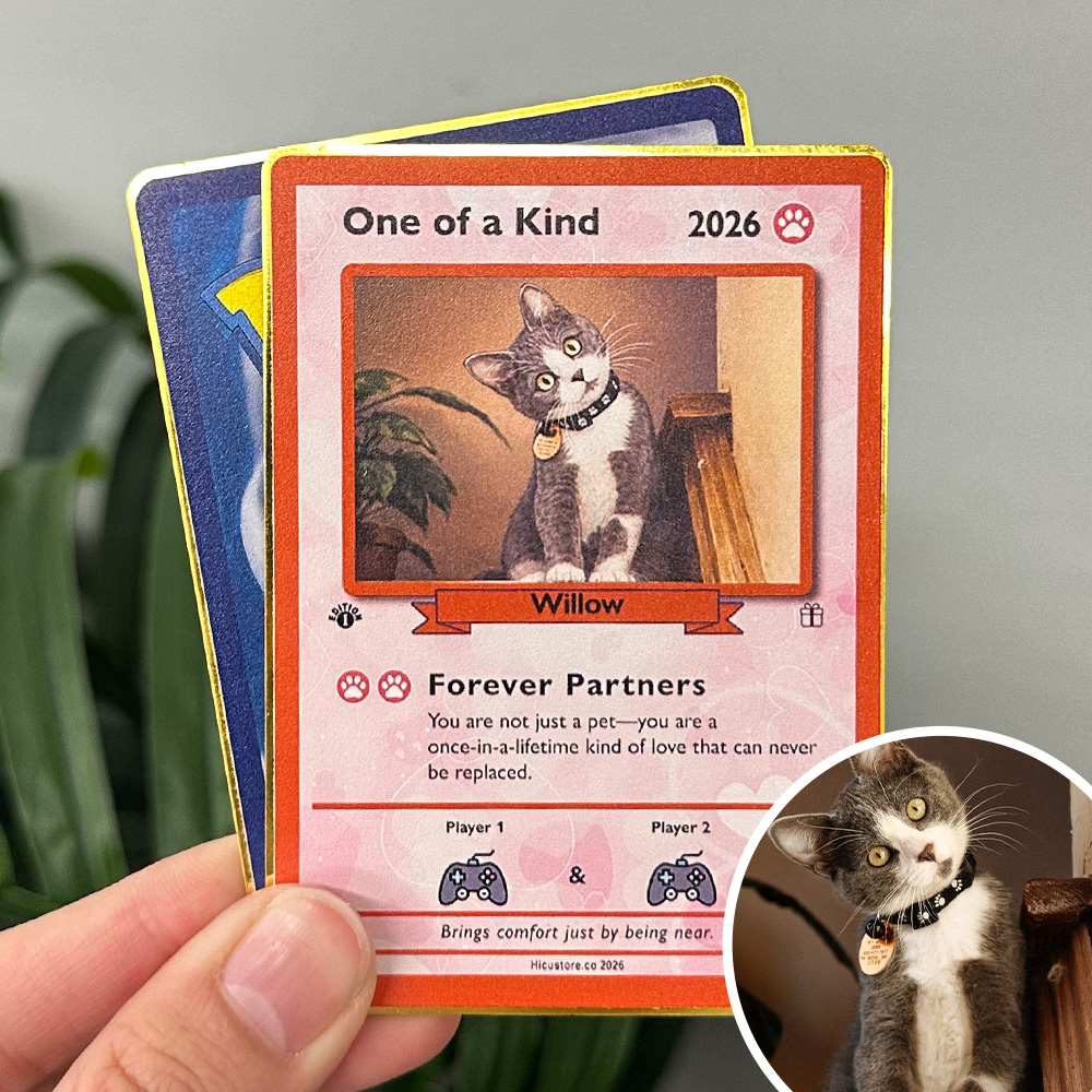 50% OFF🐾Personalized Pet Anime Art Player Card 
