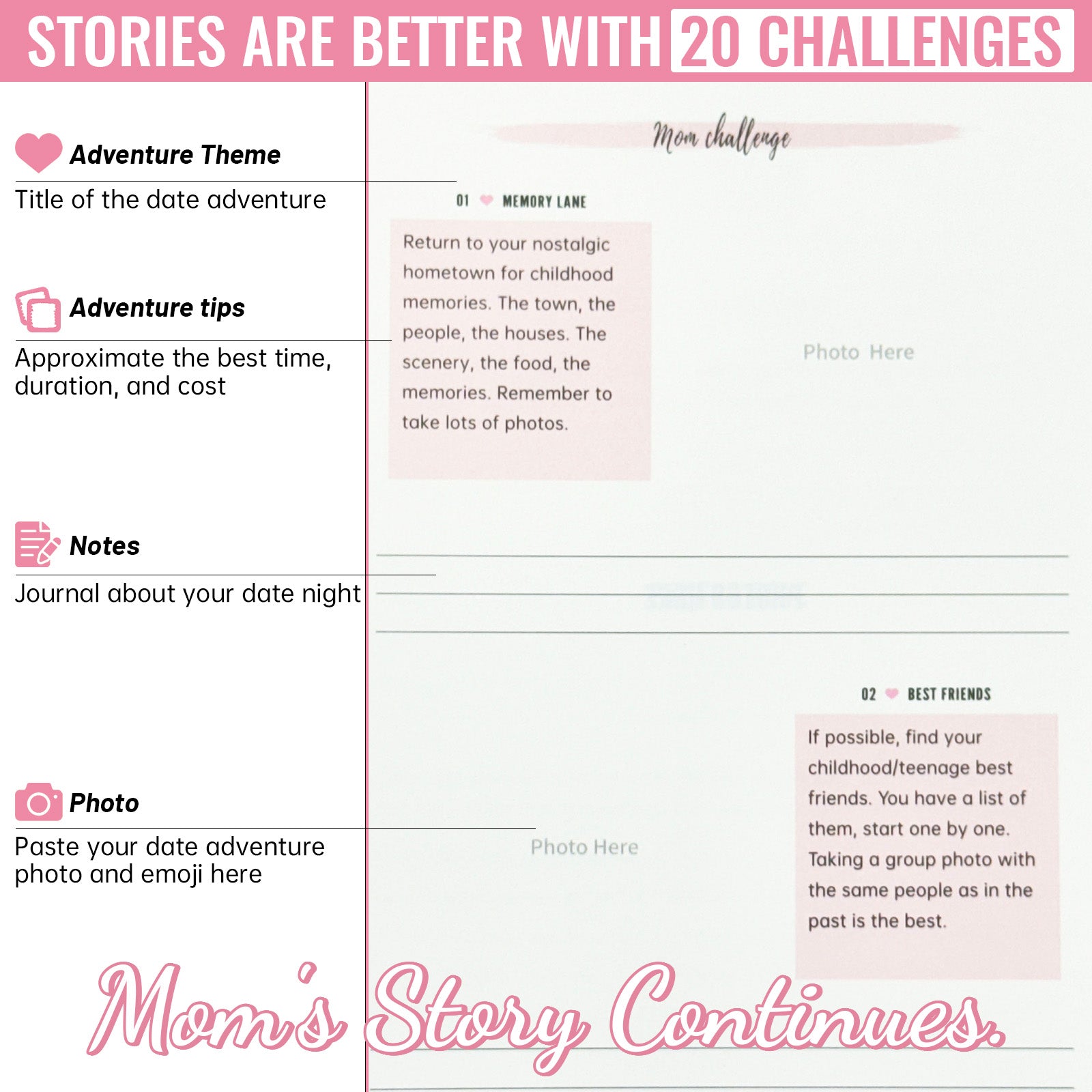 Write A Book About Your Story Mom-6in1 Gift Set