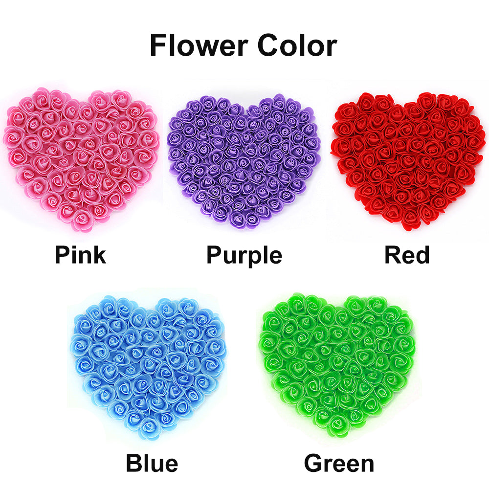 50% OFF🌸Personalized Puzzle Piece Mom Heart Shaped Flower Shadow LED Box