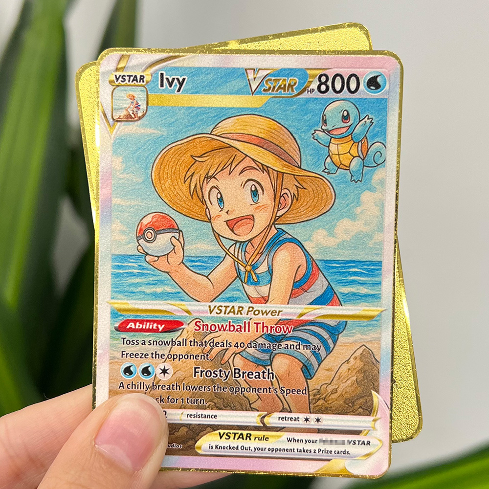 50% OFF🤩Personalized Kid Anime Art Trading Card