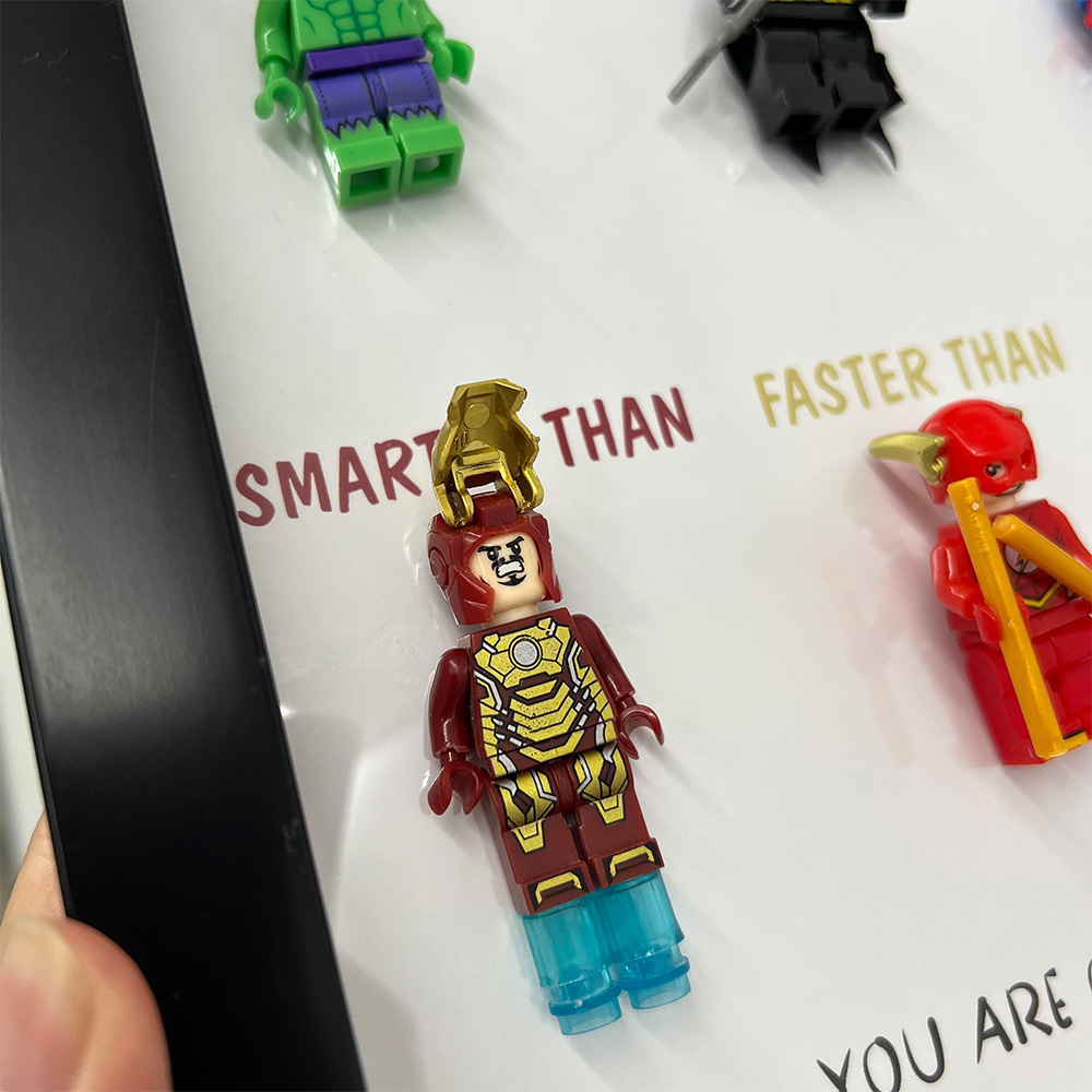 50%OFF ⭐️ Dad You Are Our Favorite Superhero-Custom 8 Superhero Figures Box New Version