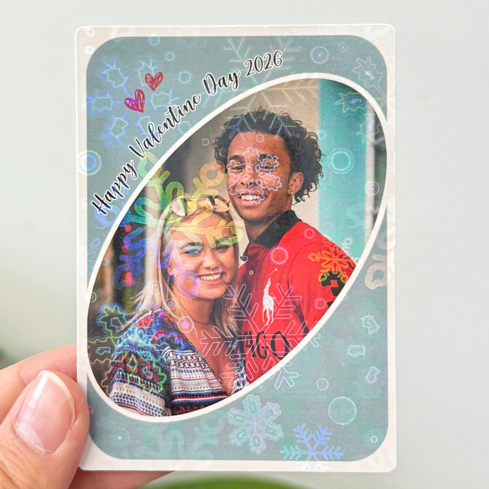 50% OFF💕Personalized Couple Animeu Uno Card, Love You More Reverse Card