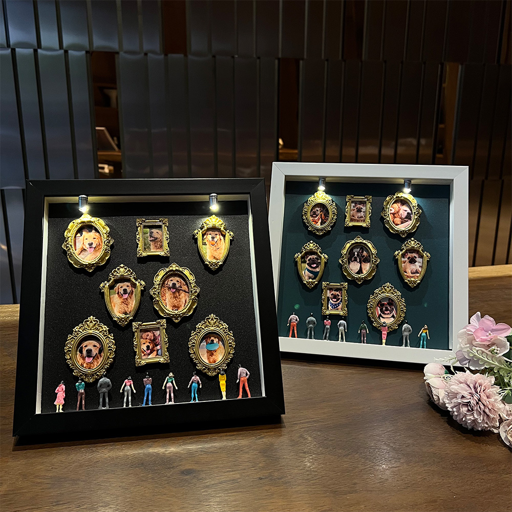 Custom Mini Museum of Pet Shadow Box Meaningful Gift