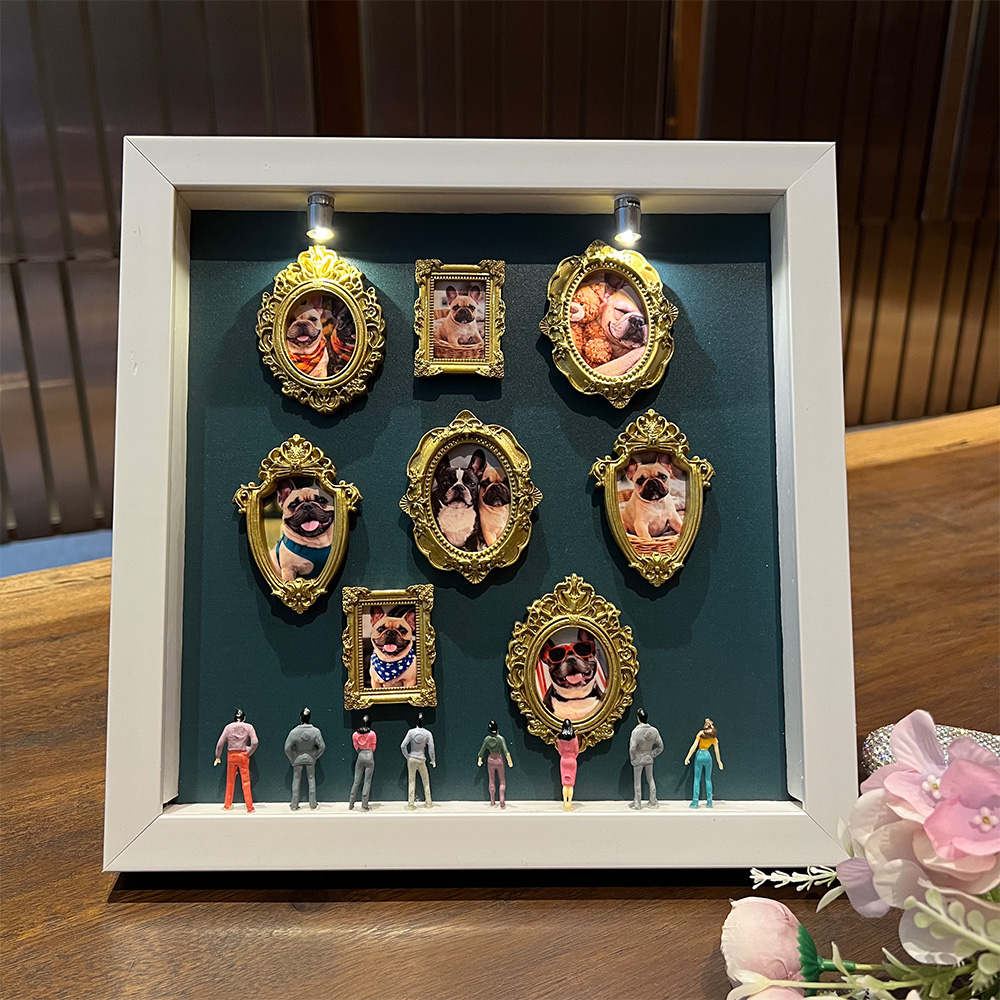 Custom Mini Museum of Pet Shadow Box Meaningful Gift